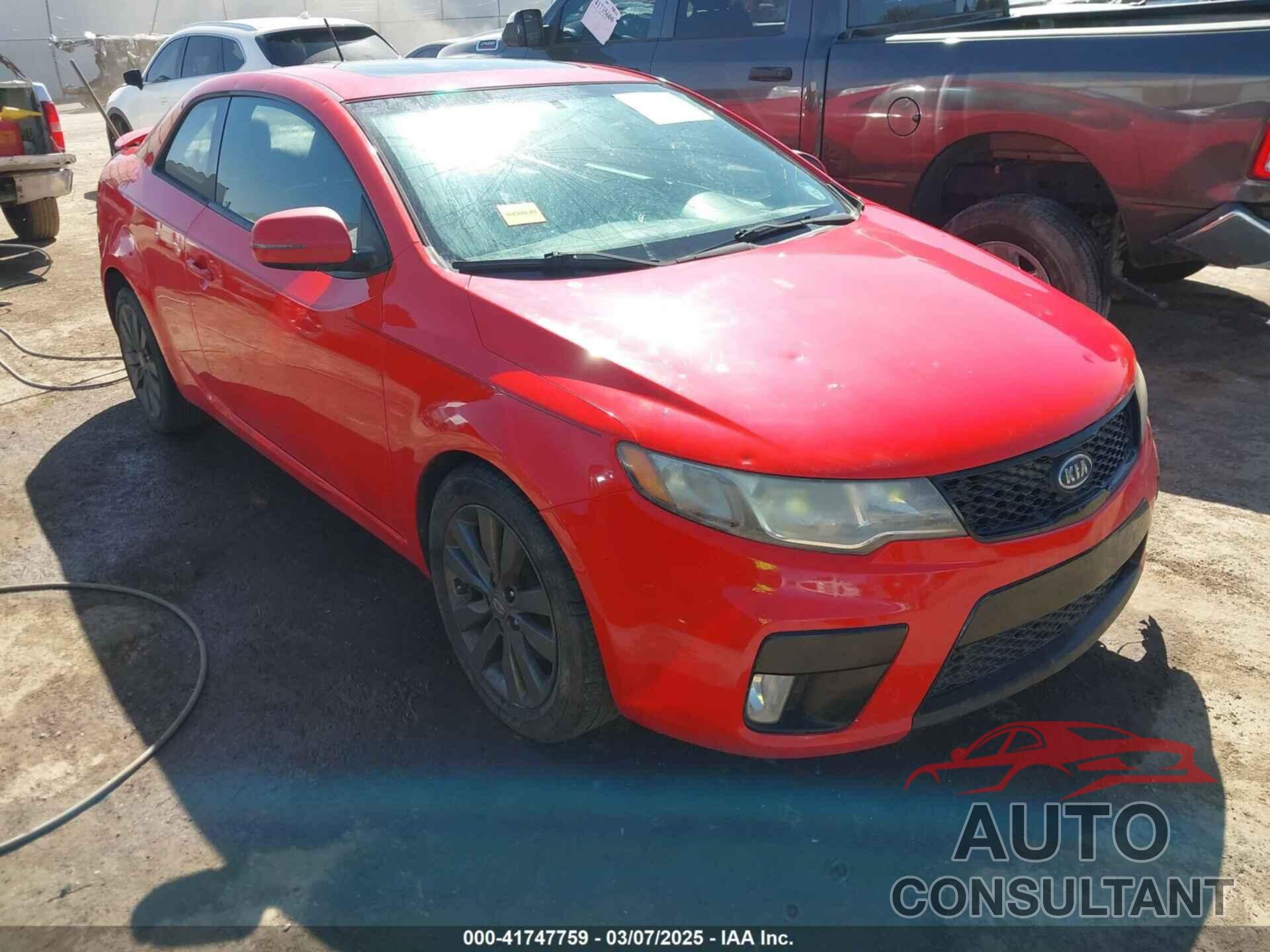 KIA FORTE KOUP 2012 - KNAFW6A33C5498686