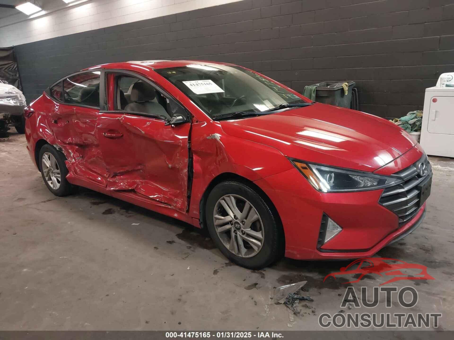 HYUNDAI ELANTRA 2020 - 5NPD84LF9LH612478