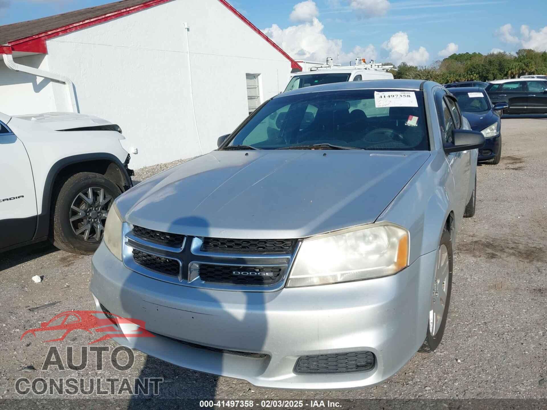 DODGE AVENGER 2011 - 1B3BD4FB0BN579169