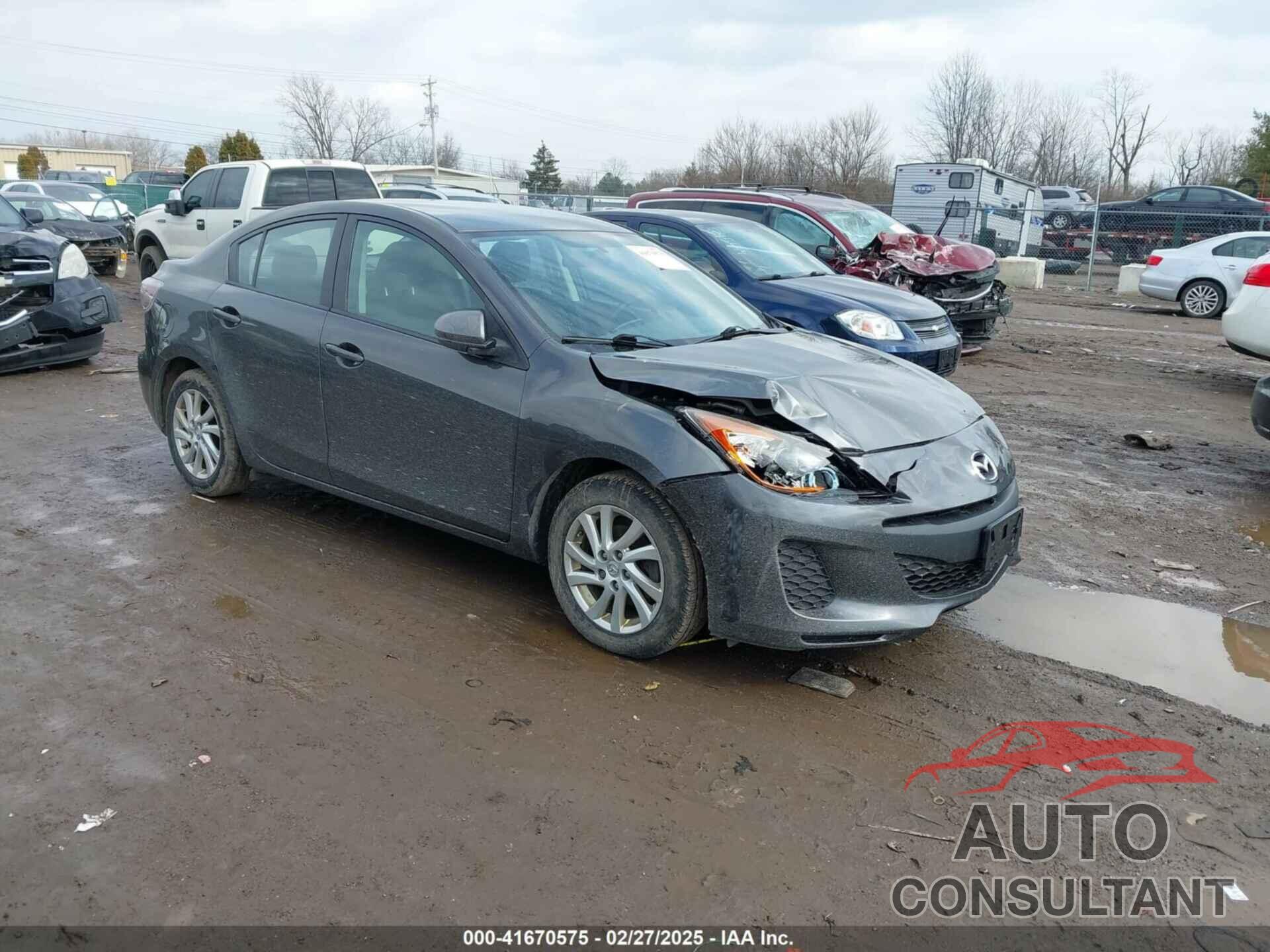 MAZDA MAZDA3 2012 - JM1BL1V73C1687131