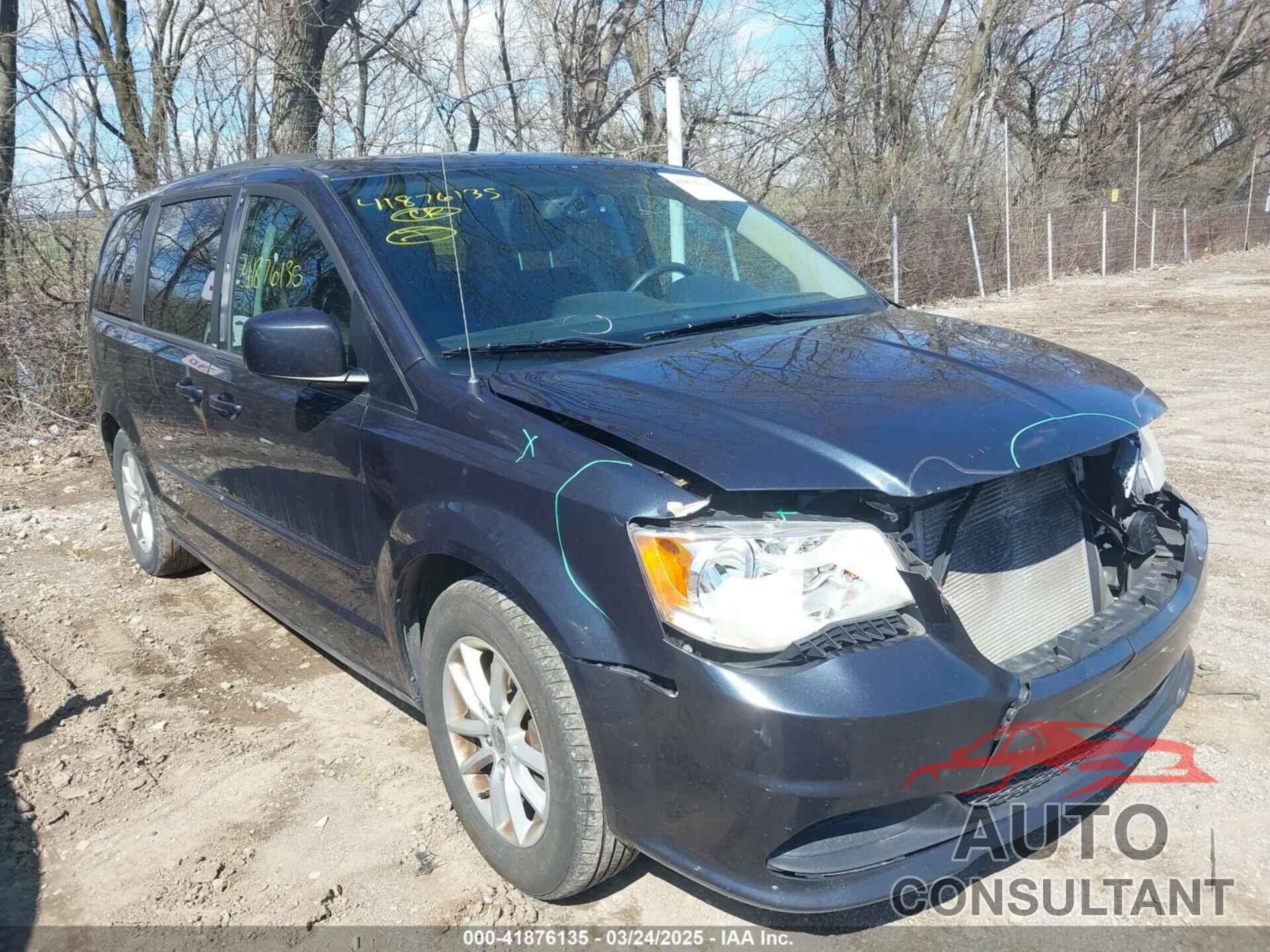 DODGE GRAND CARAVAN 2014 - 2C4RDGCG9ER327135
