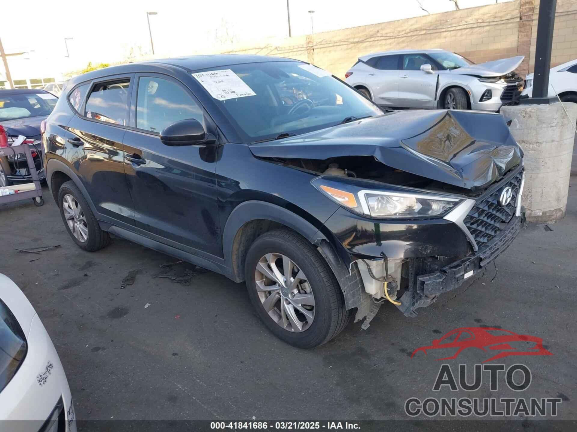HYUNDAI TUCSON 2021 - KM8J23A43MU384254
