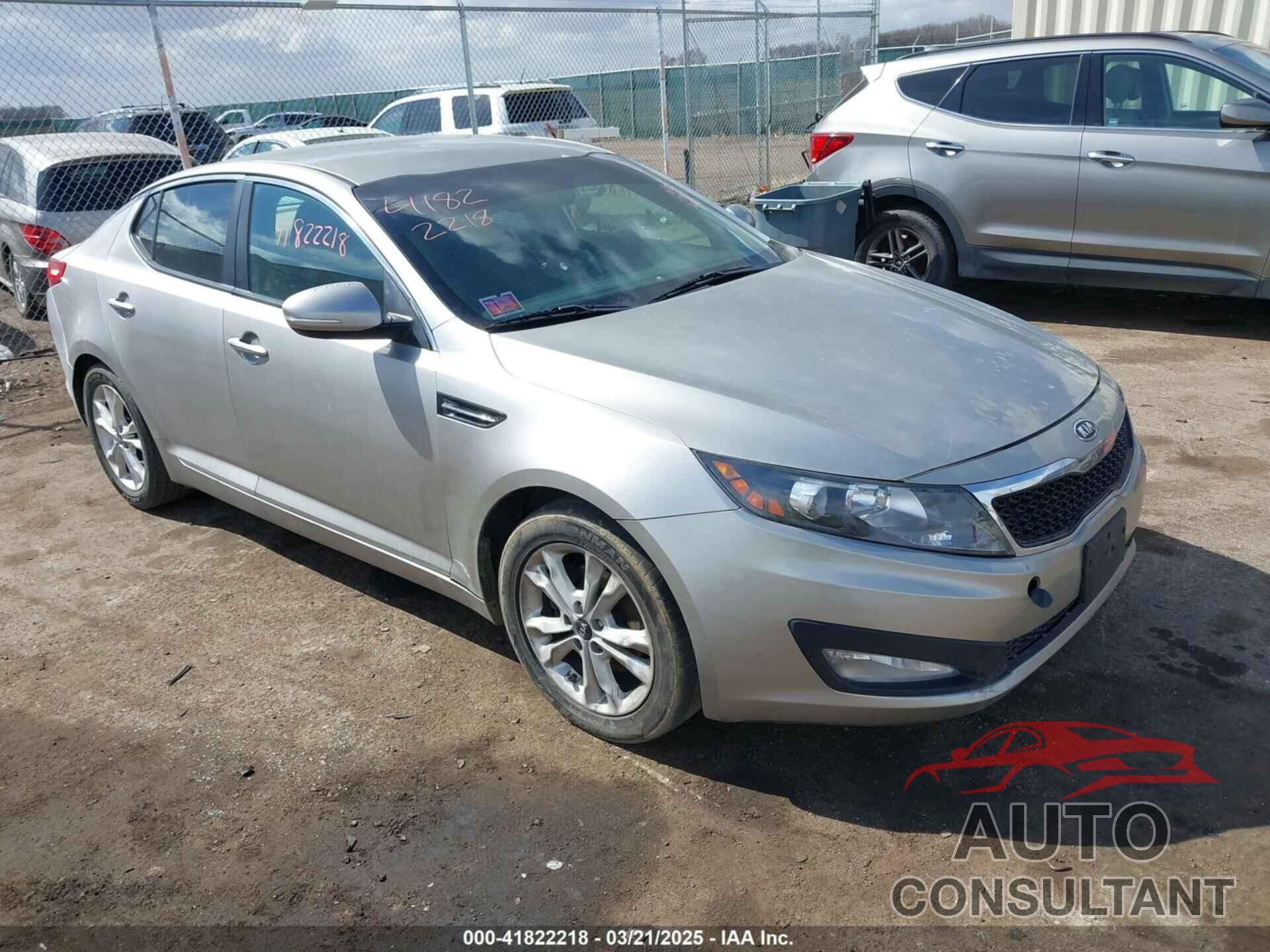 KIA OPTIMA 2011 - KNAGN4A70B5076758