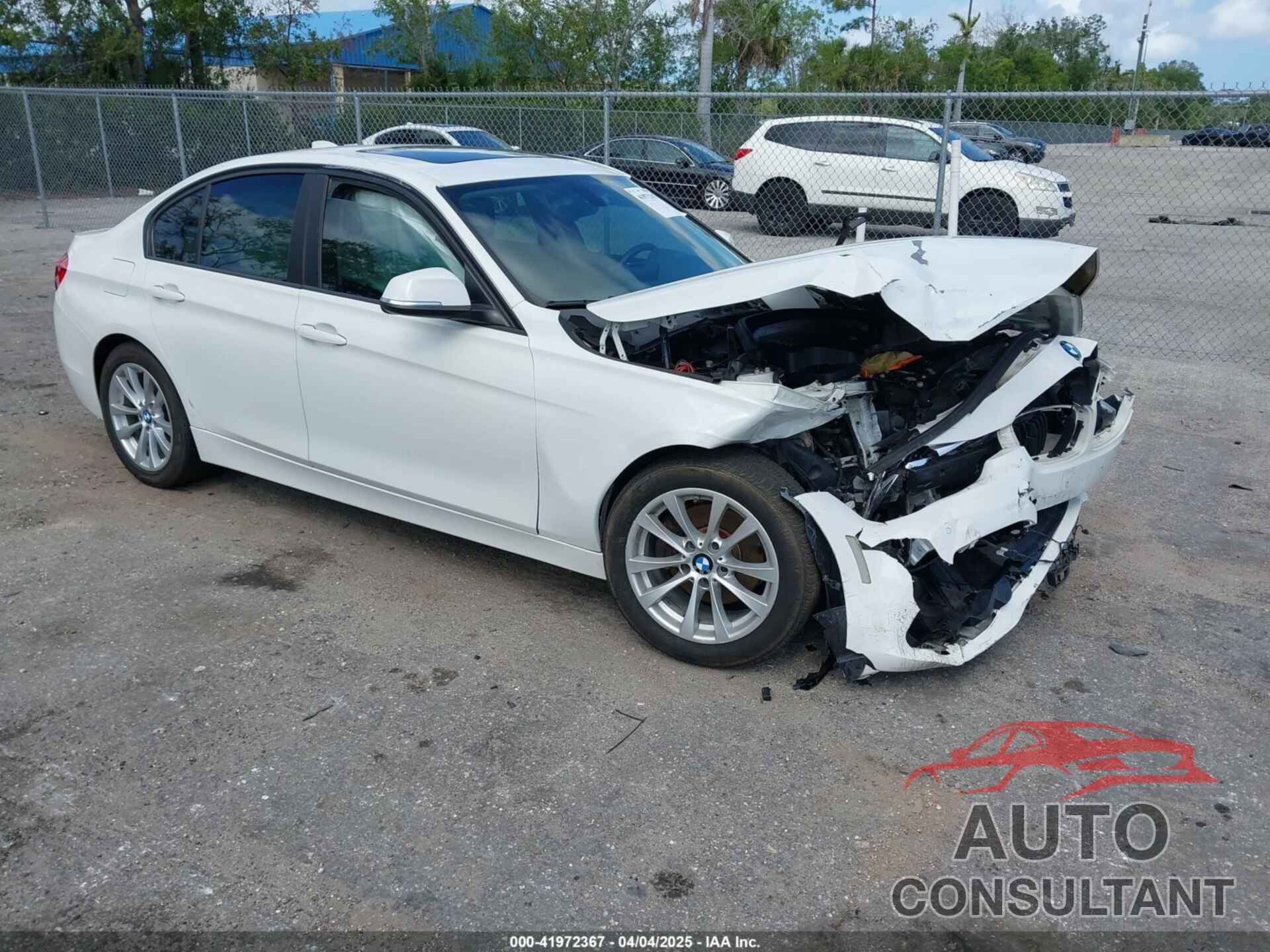 BMW 320I 2017 - WBA8E1G3XHNU15820