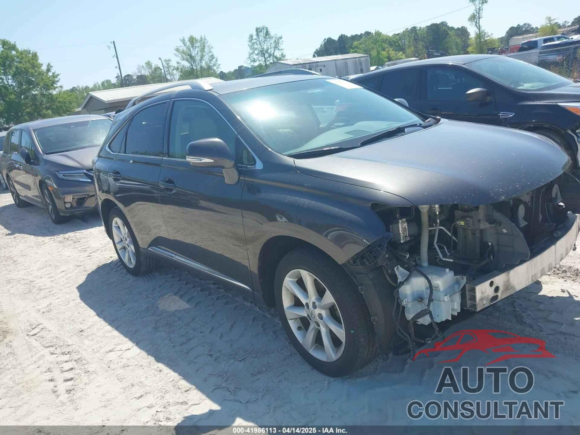LEXUS RX 350 2010 - 2T2ZK1BA8AC031772