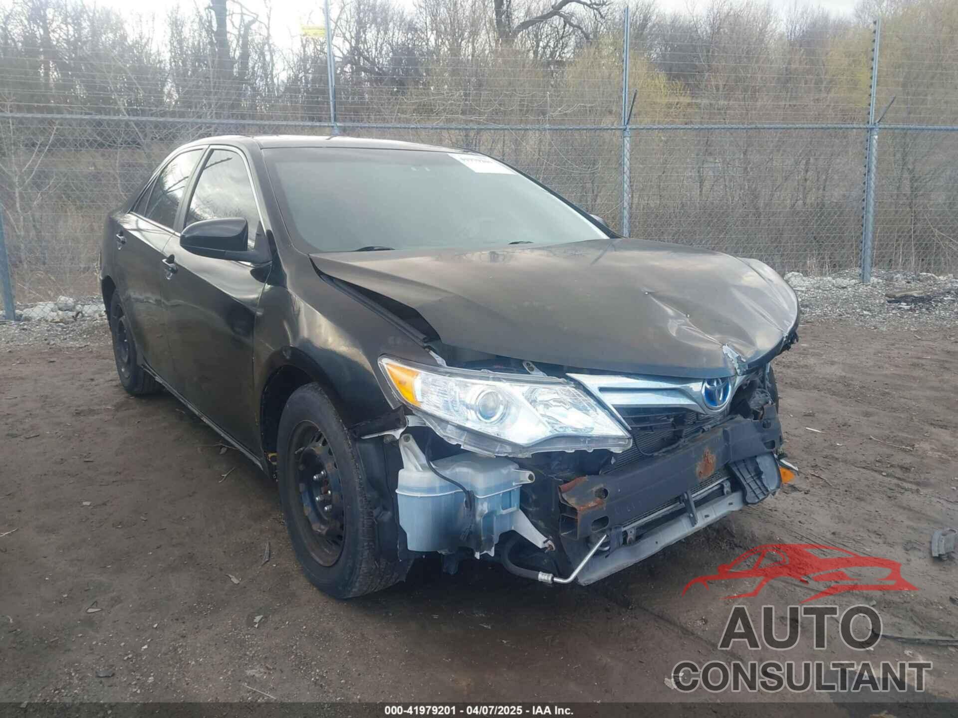 TOYOTA CAMRY HYBRID 2012 - 4T1BD1FK4CU027058
