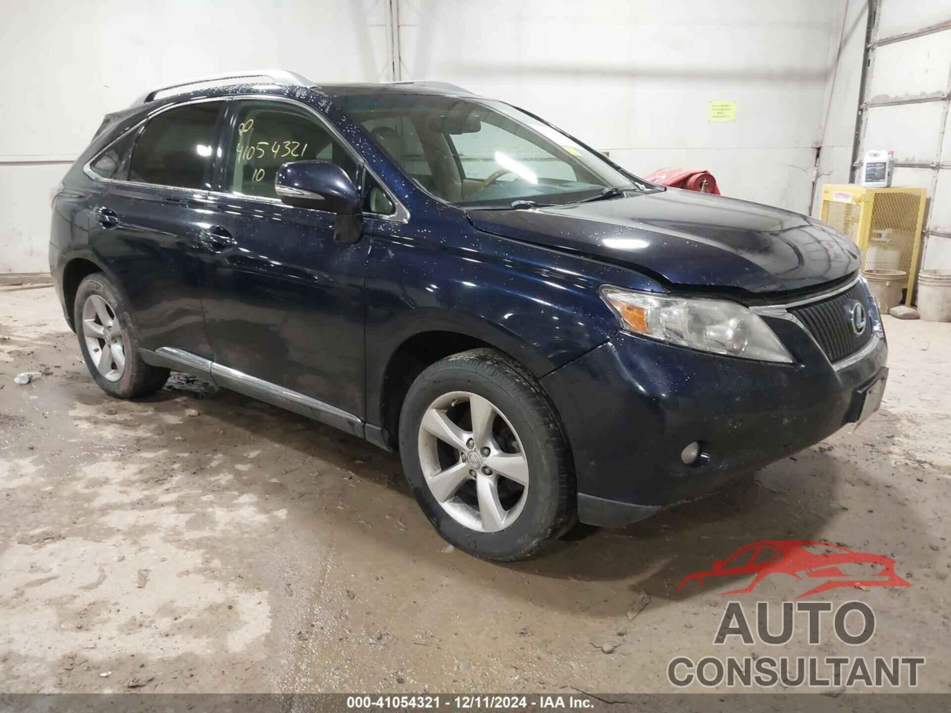 LEXUS RX 350 2010 - 2T2BK1BA4AC023752