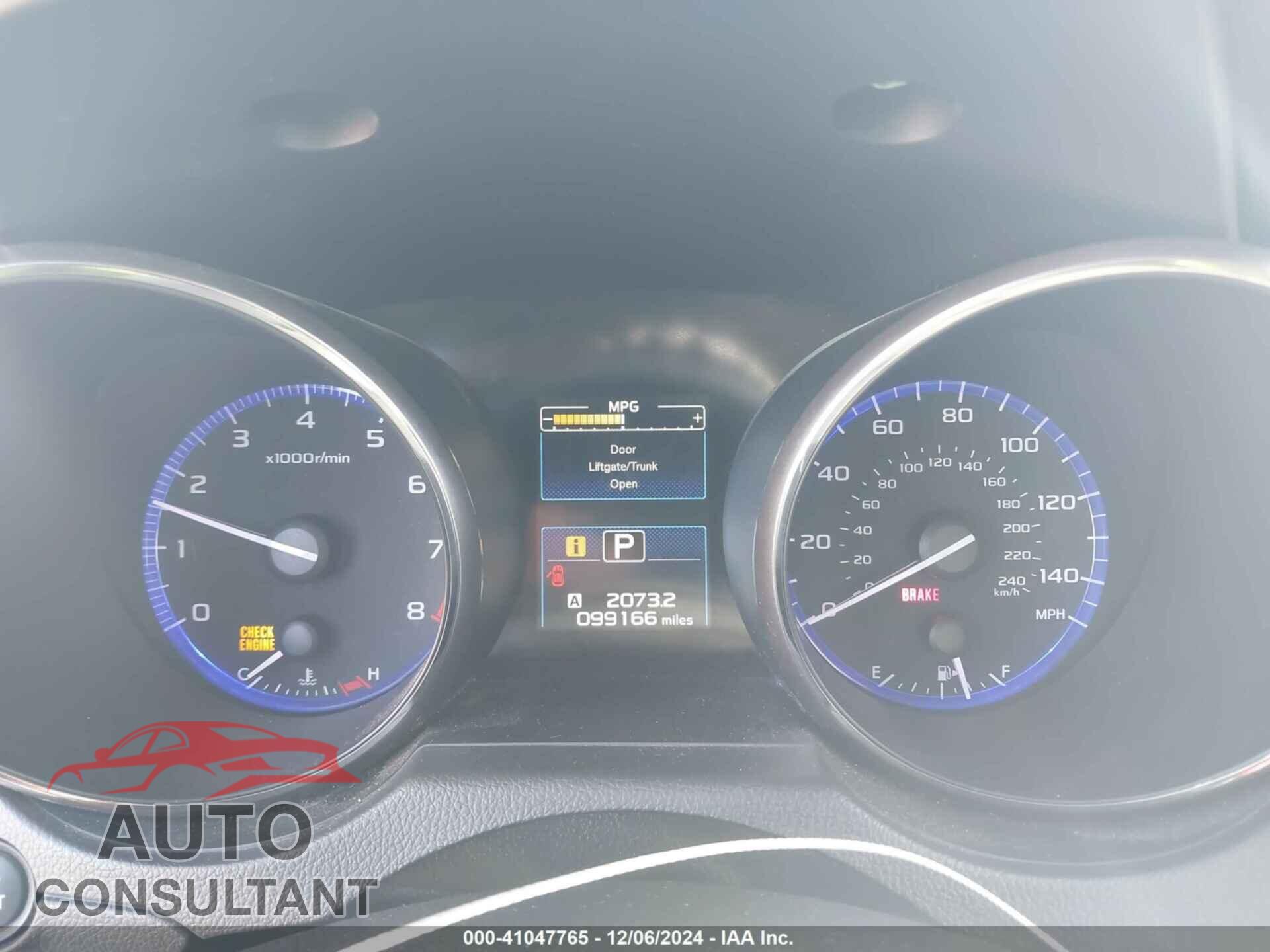 SUBARU LEGACY 2015 - 4S3BNBC64F3054138