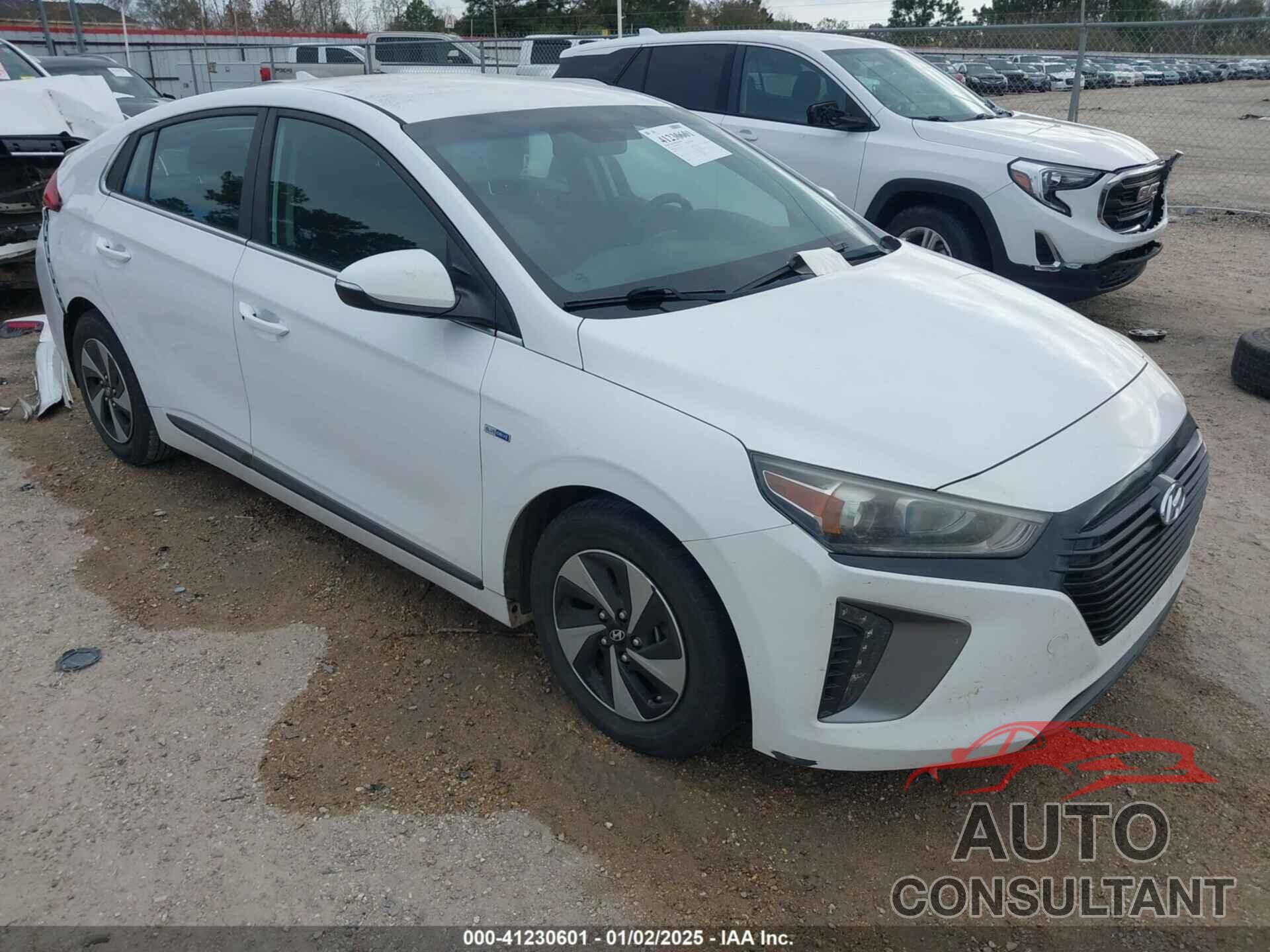 HYUNDAI IONIQ HYBRID 2018 - KMHC75LC1JU077476