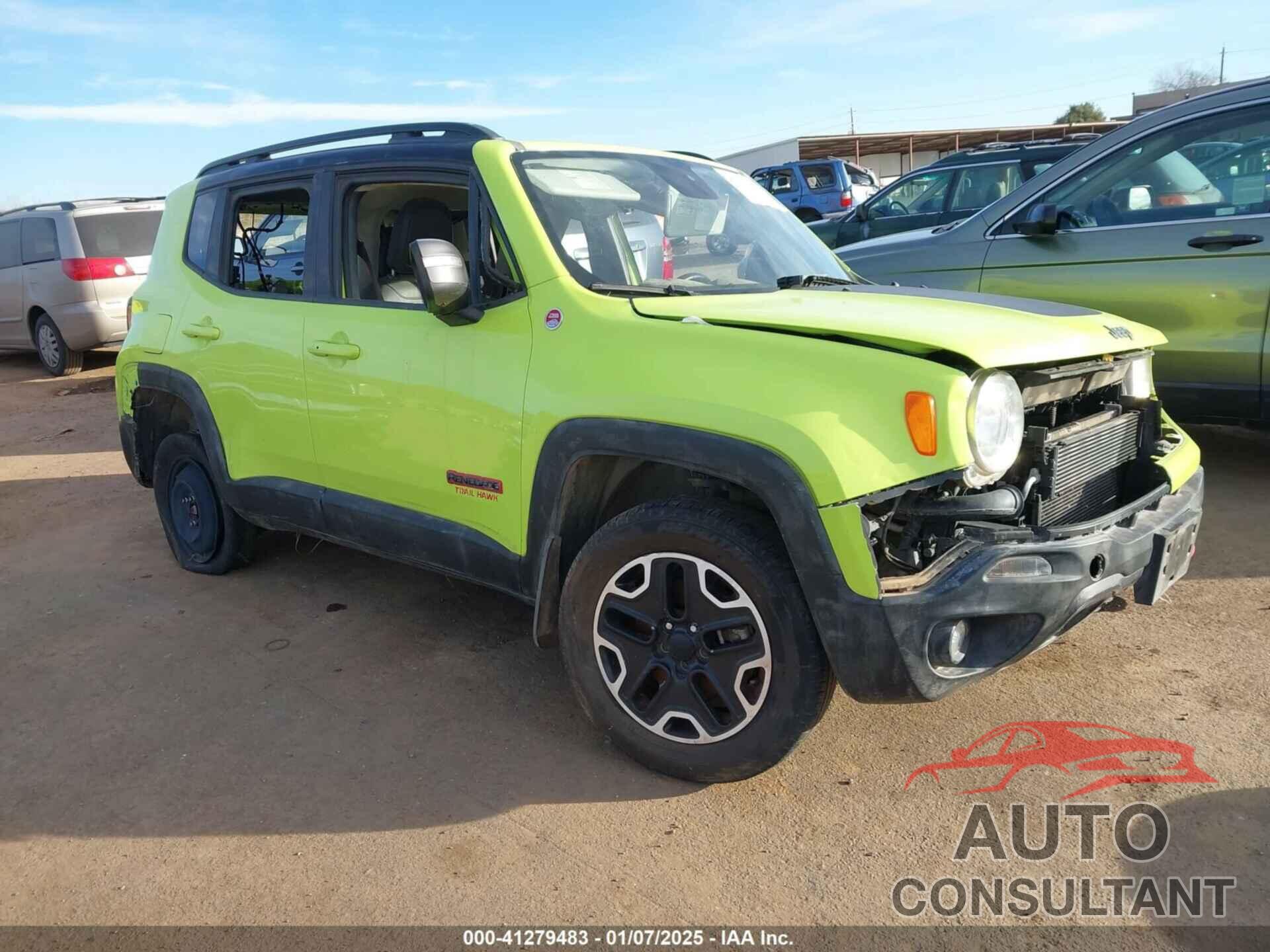 JEEP RENEGADE 2017 - ZACCJBCB2HPF56416