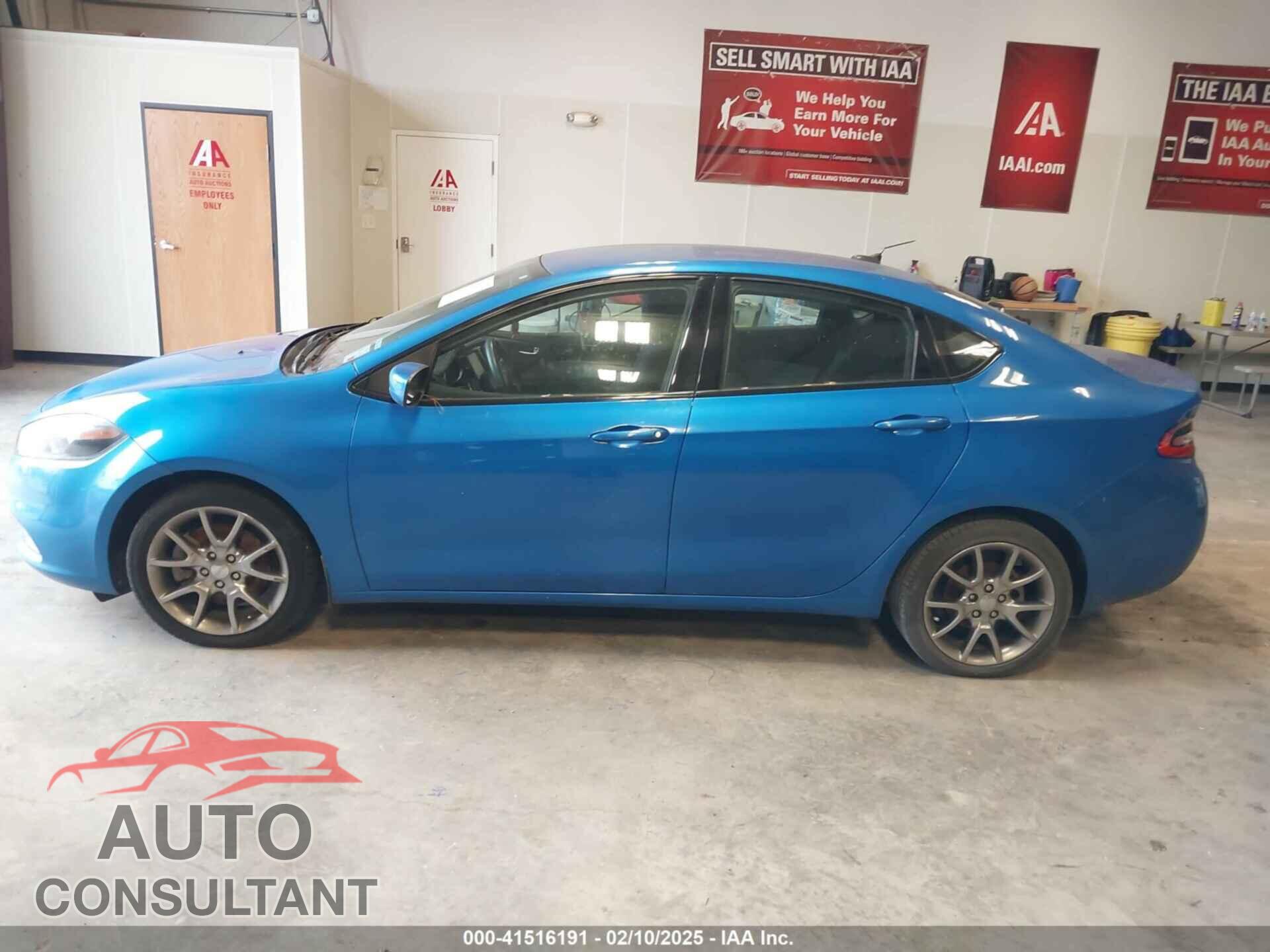 DODGE DART 2015 - 1C3CDFBB2FD174242