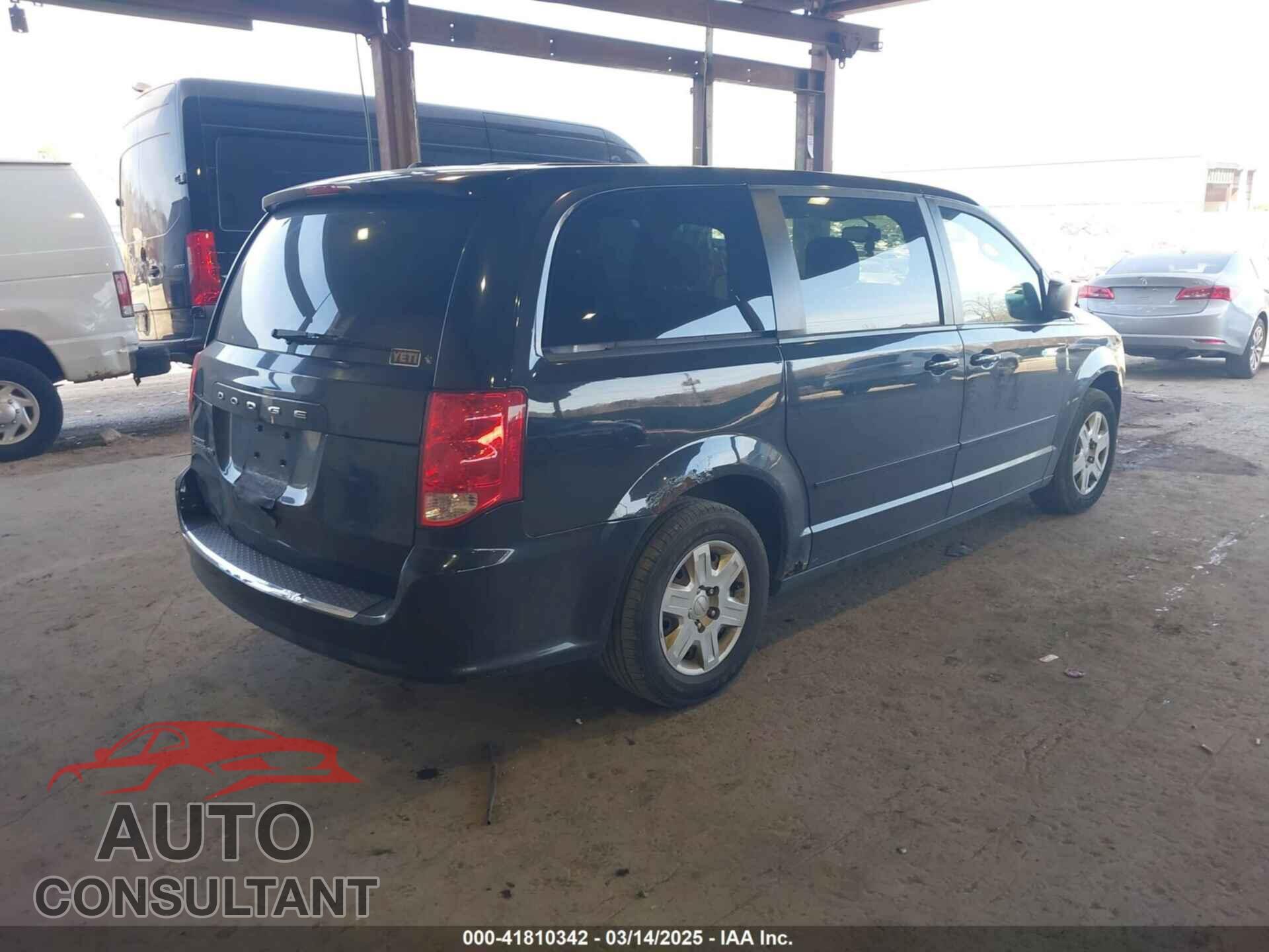 DODGE GRAND CARAVAN 2012 - 2C4RDGBG5CR407319