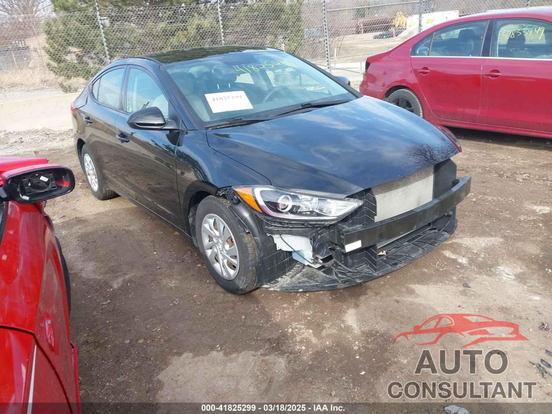 HYUNDAI ELANTRA 2018 - 5NPD74LF4JH372563
