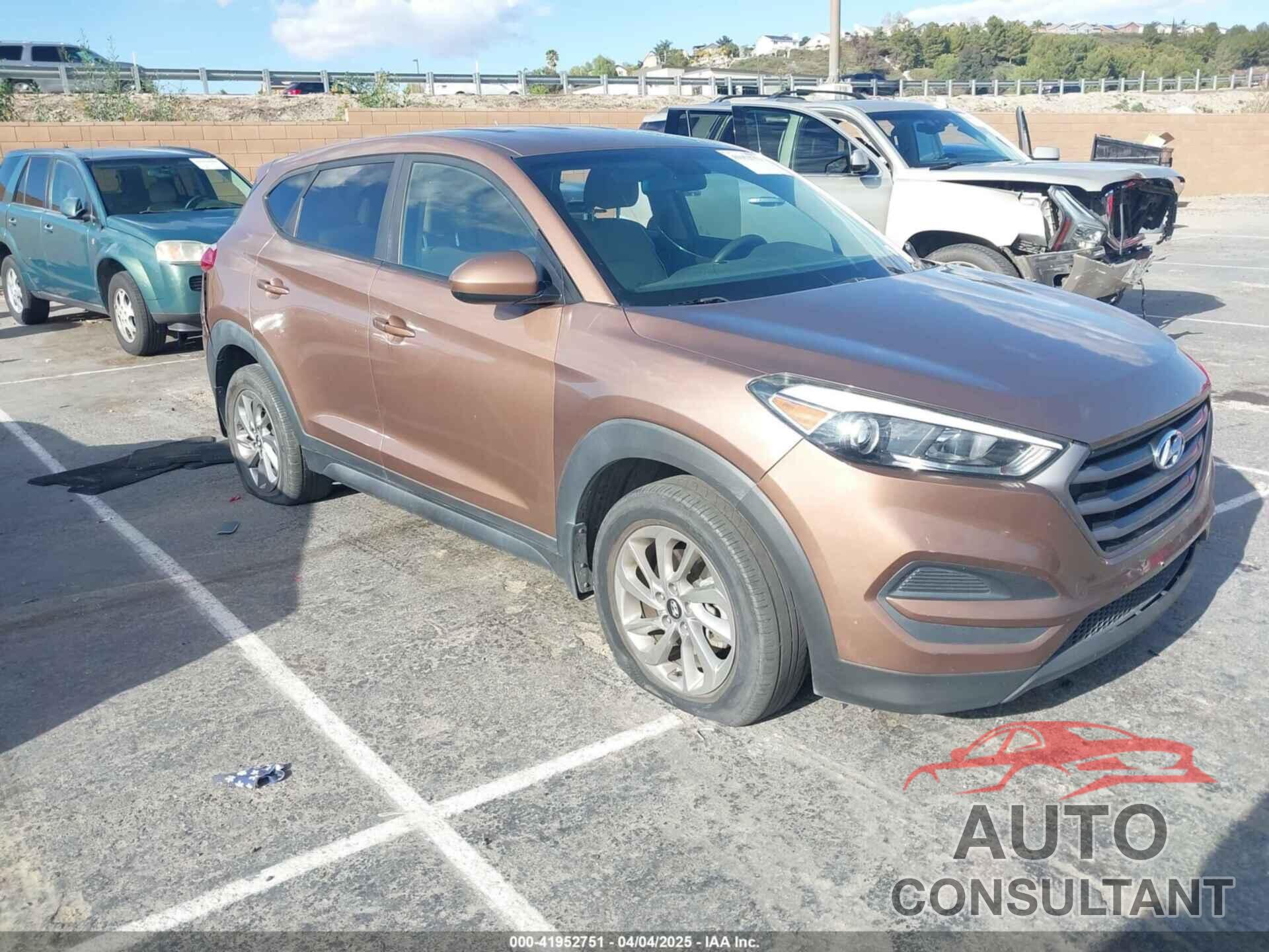 HYUNDAI TUCSON 2016 - KM8J23A47GU166435