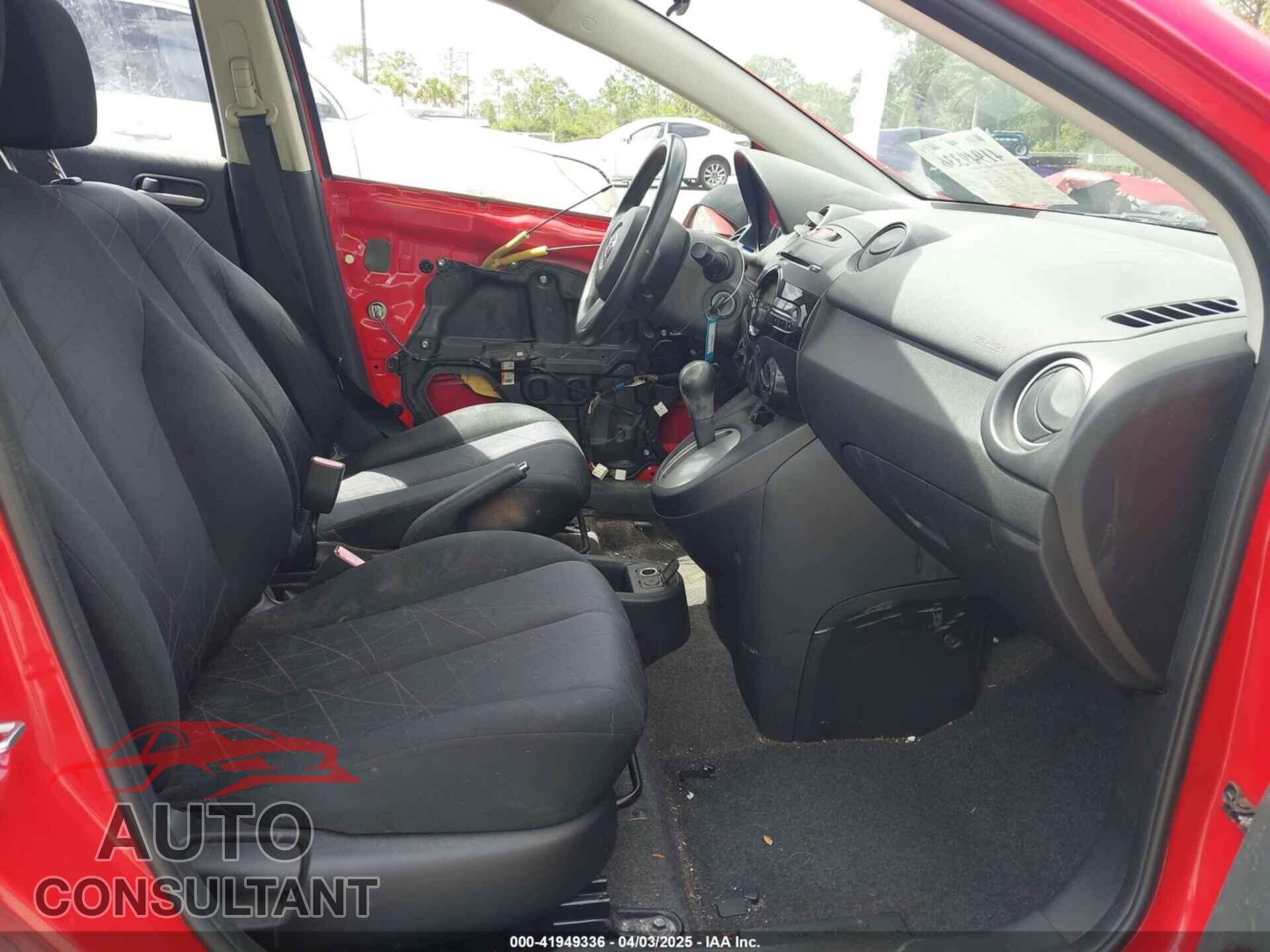 MAZDA MAZDA2 2012 - JM1DE1KZXC0151940