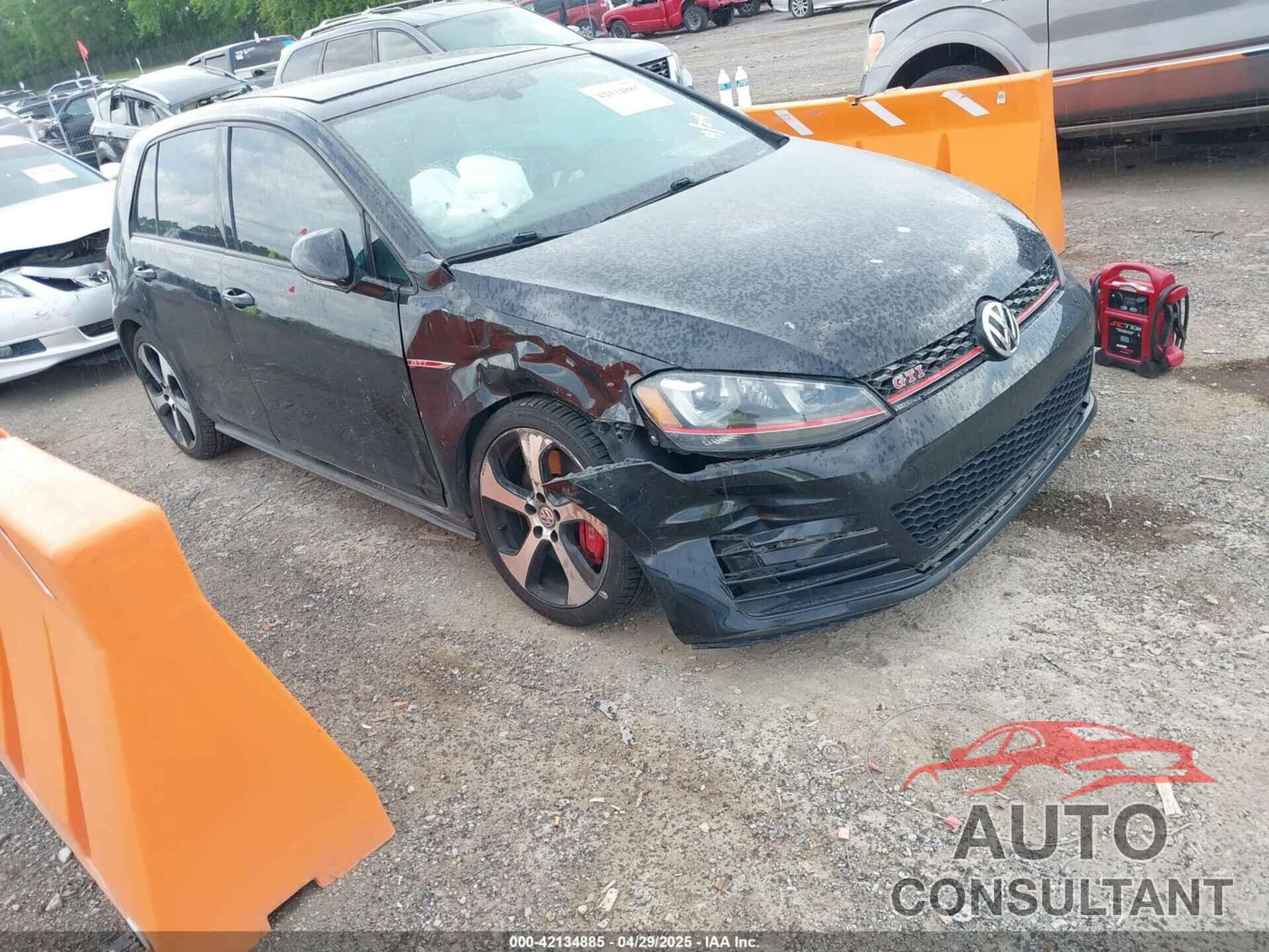 VOLKSWAGEN GOLF GTI 2017 - 3VW547AU1HM033700