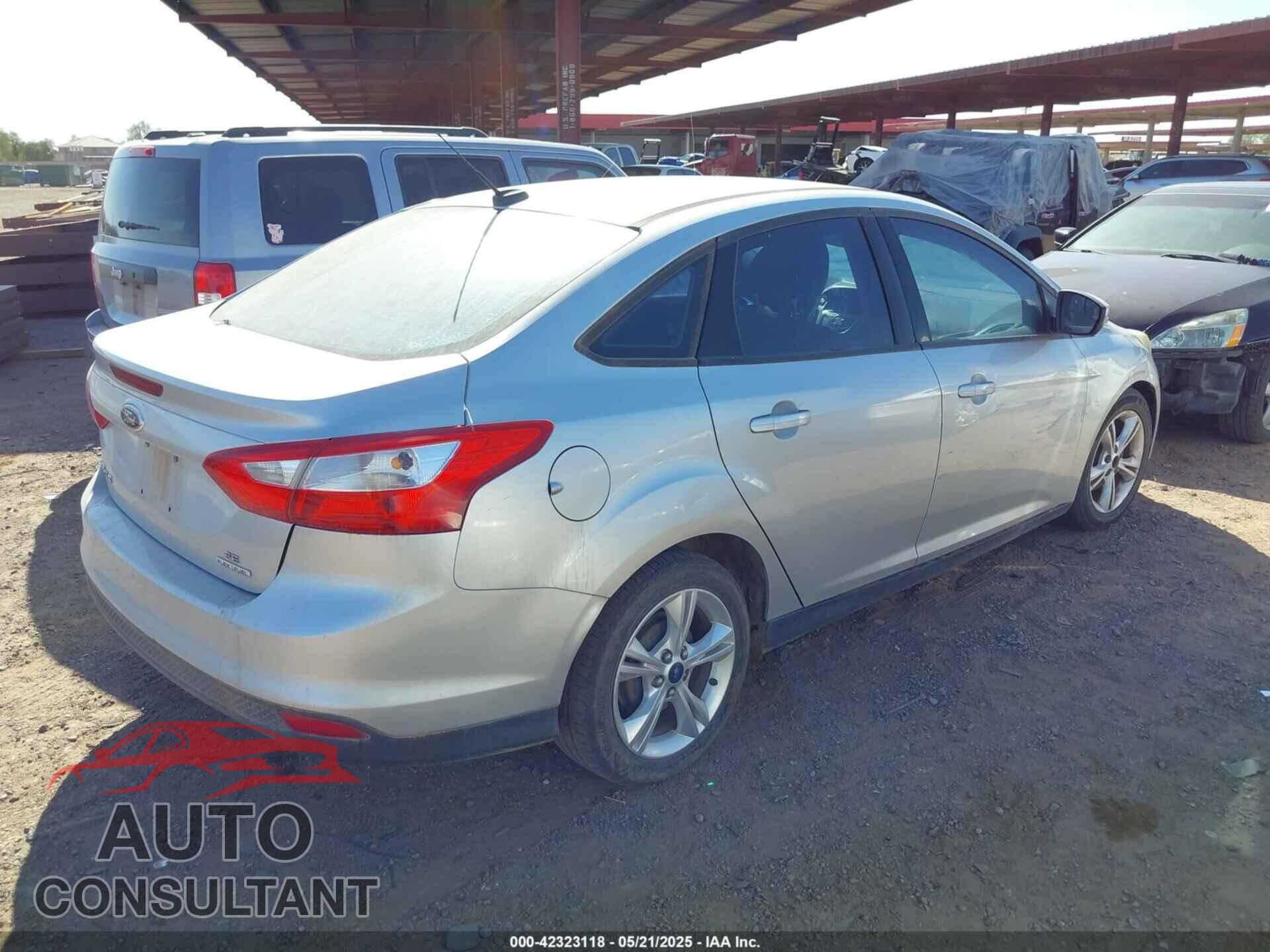 FORD FOCUS 2013 - 1FADP3F22DL290534