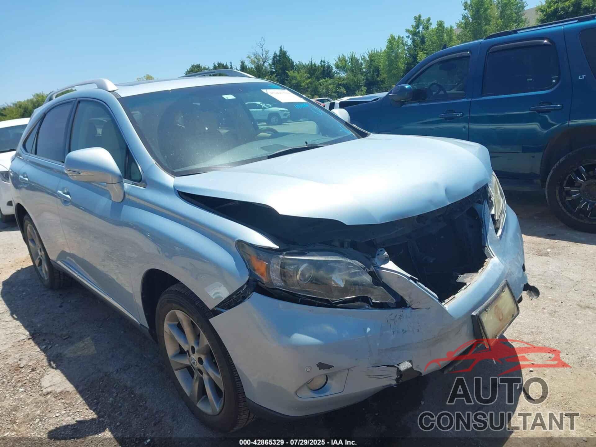 LEXUS RX 350 2012 - 2T2ZK1BA6CC067527