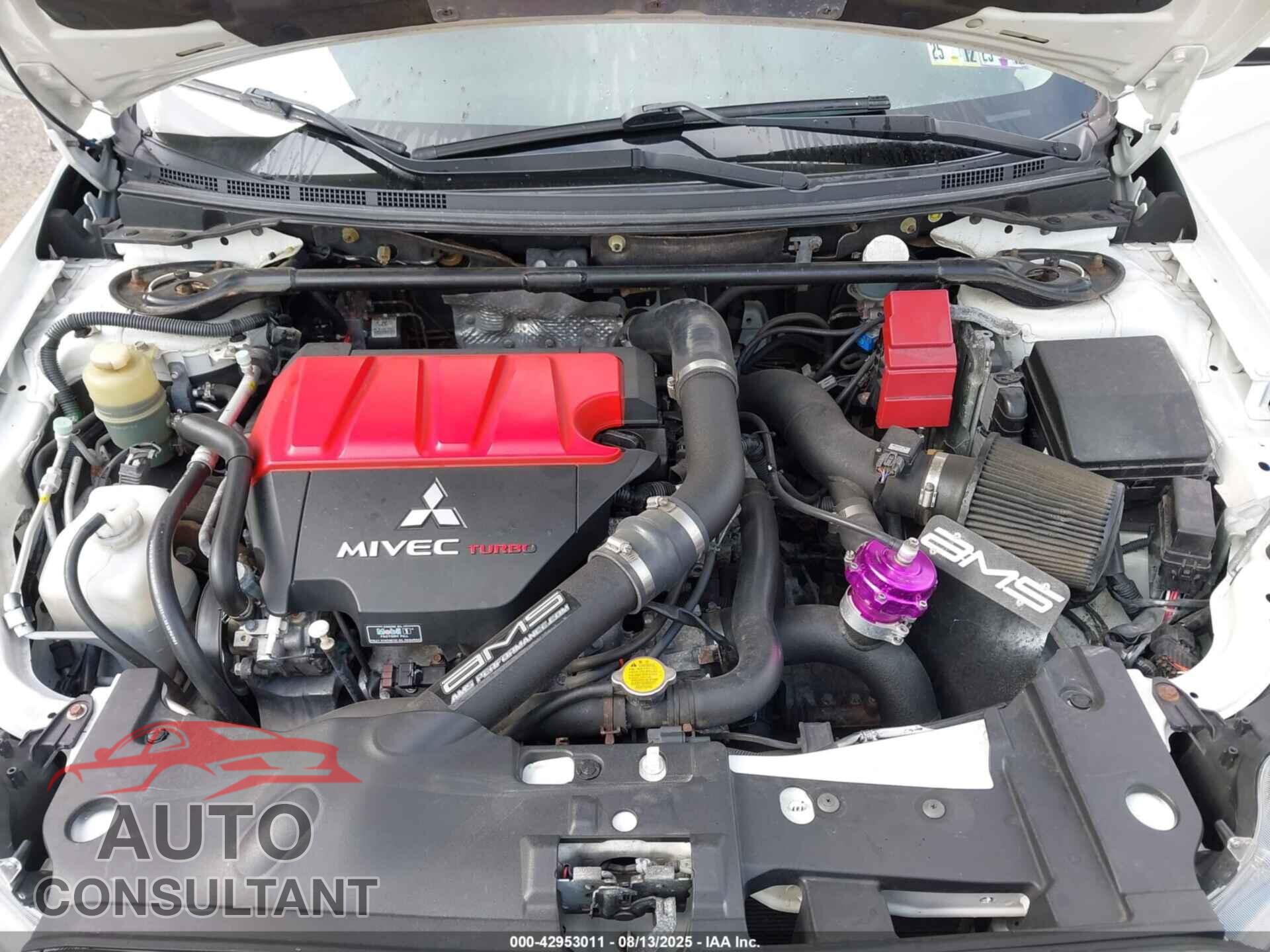 MITSUBISHI LANCER EVOLUTION 2011 - JA32W8FV0BU043658