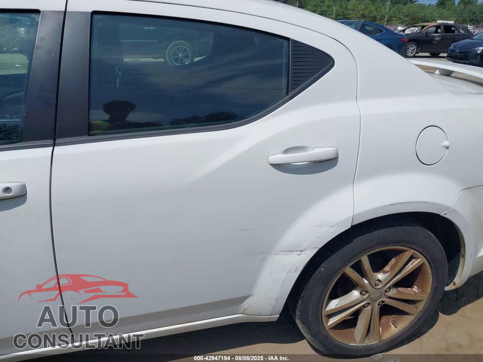 DODGE AVENGER 2013 - 1C3CDZCB1DN553787