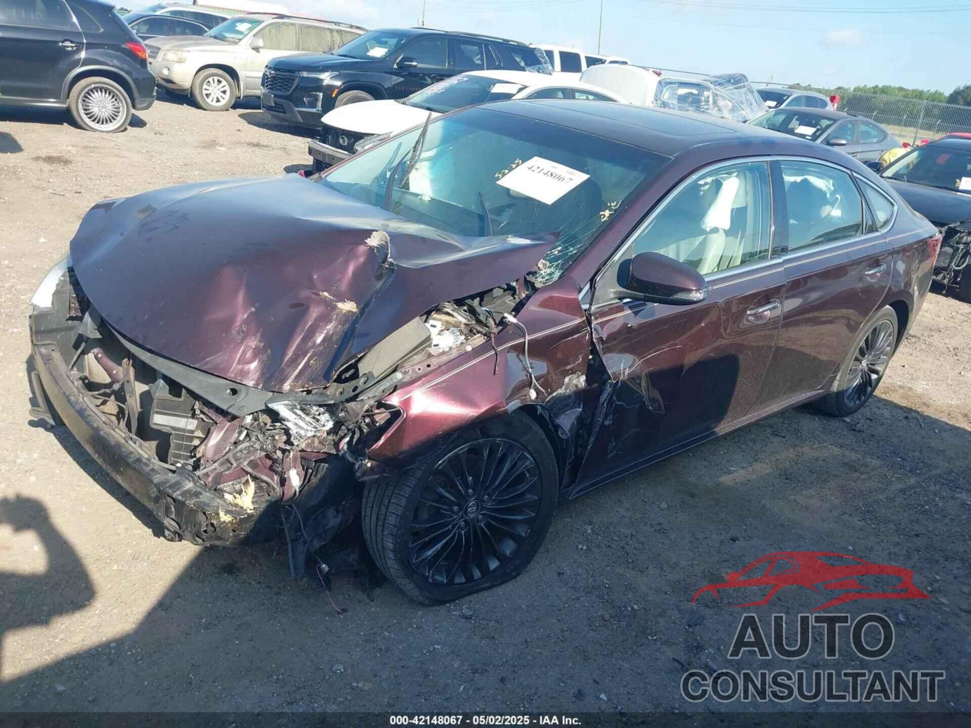 TOYOTA AVALON 2016 - 4T1BK1EB9GU218293