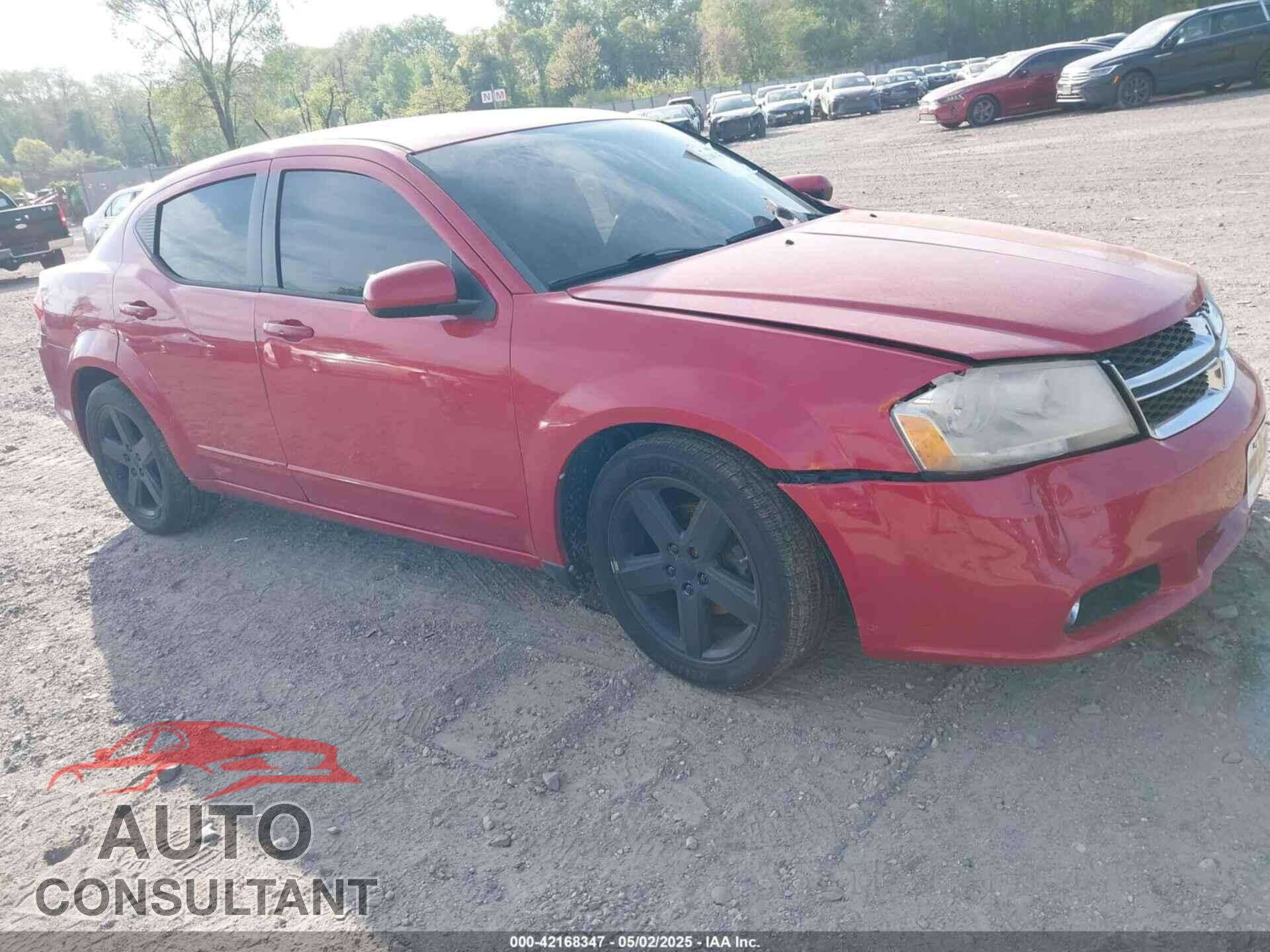 DODGE AVENGER 2013 - 1C3CDZCB7DN709413