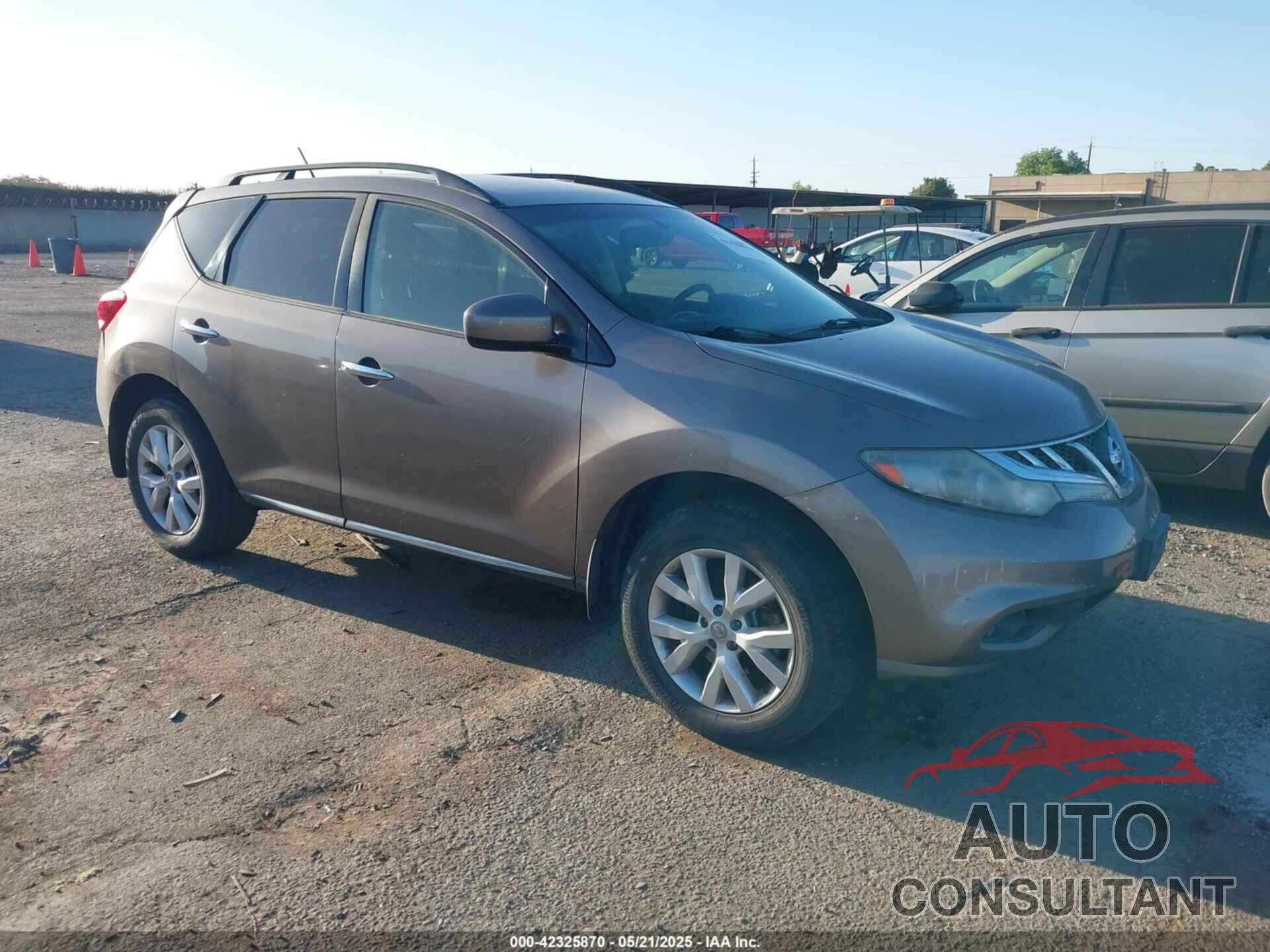 NISSAN MURANO 2013 - JN8AZ1MU3DW205641