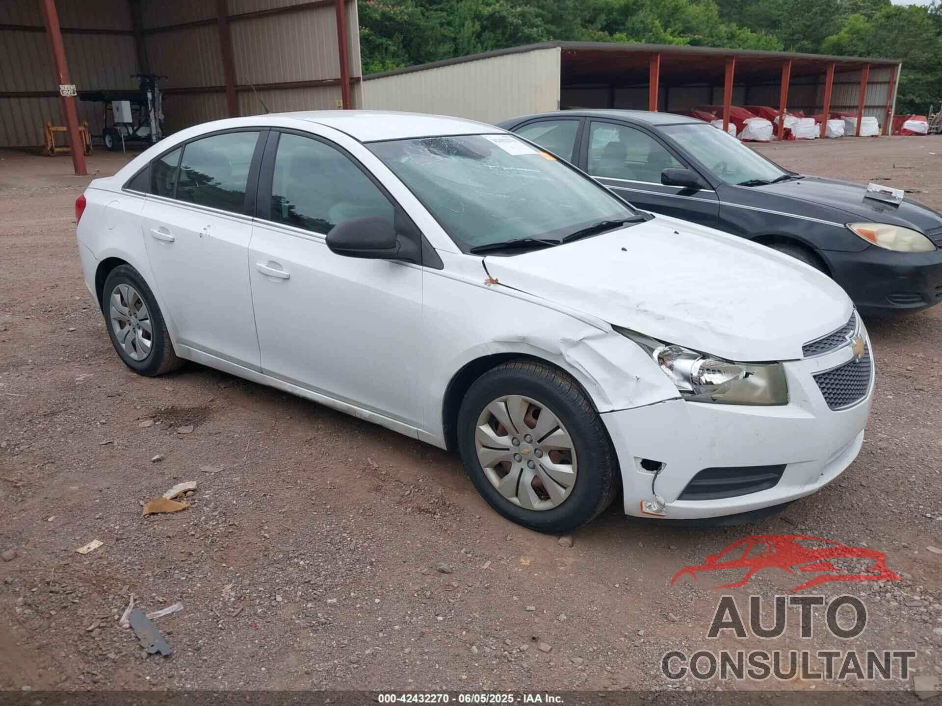 CHEVROLET CRUZE 2012 - 1G1PC5SH9C7311839