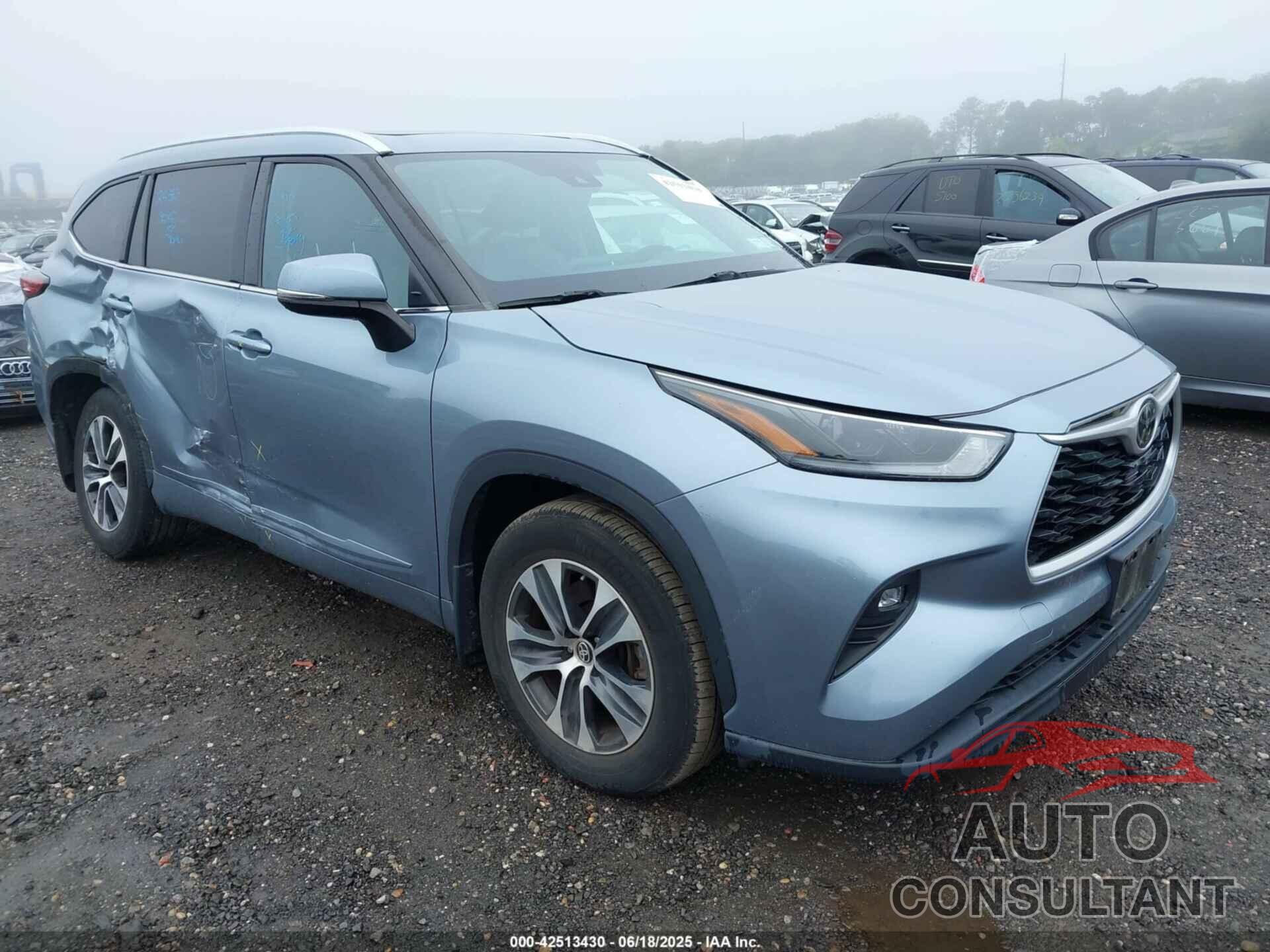 TOYOTA HIGHLANDER 2021 - 5TDHZRBHXMS067479