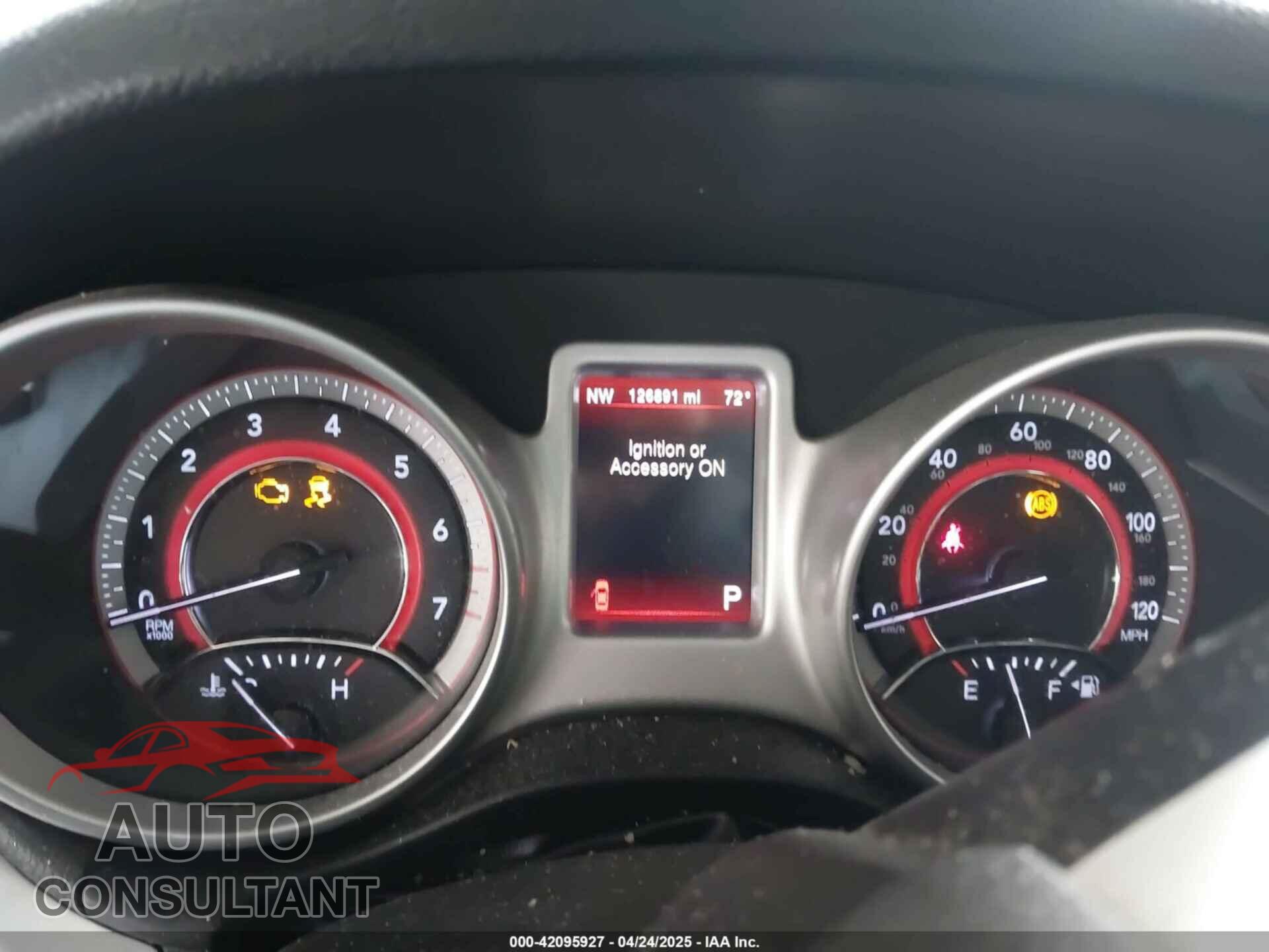 DODGE JOURNEY 2013 - 3C4PDCDGXDT567420