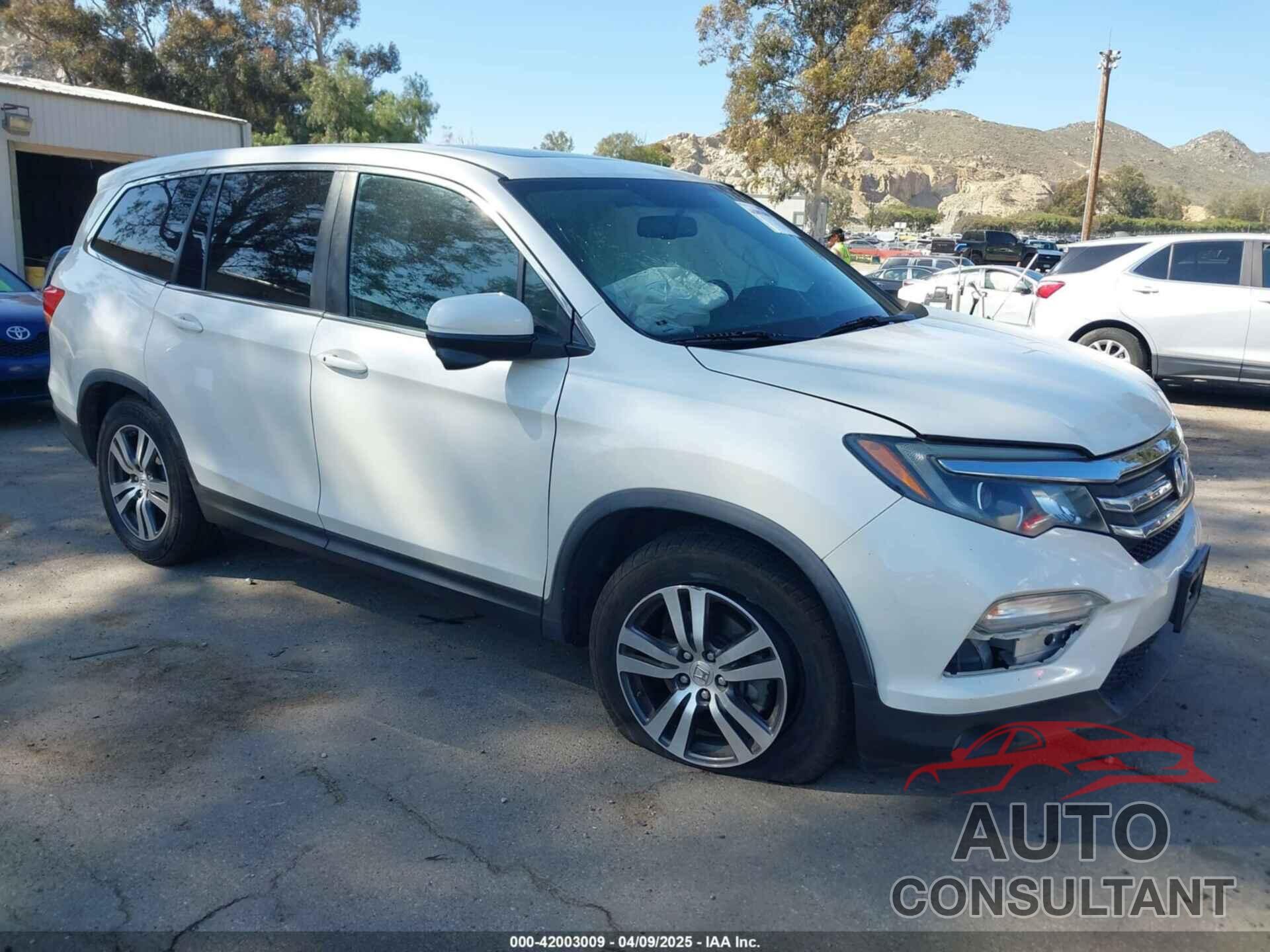 HONDA PILOT 2016 - 5FNYF5H55GB015166