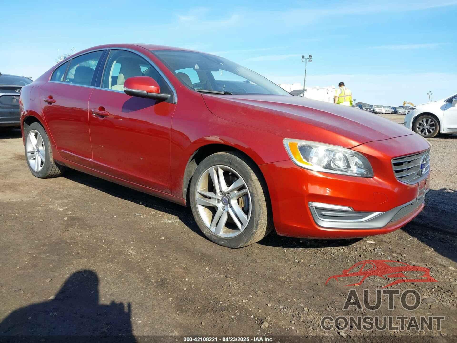 VOLVO S60 2015 - YV1612TB3F1309765