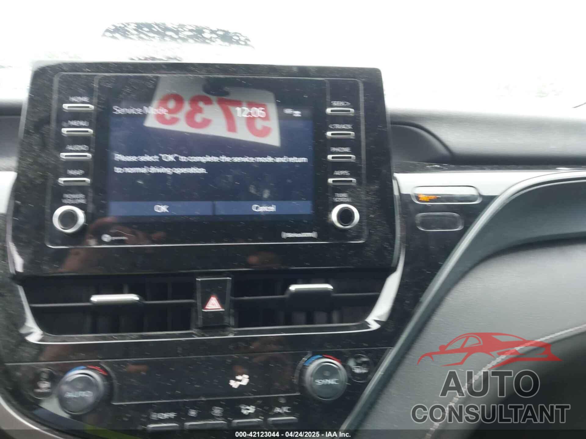 TOYOTA CAMRY 2023 - 4T1G11AK4PU738724