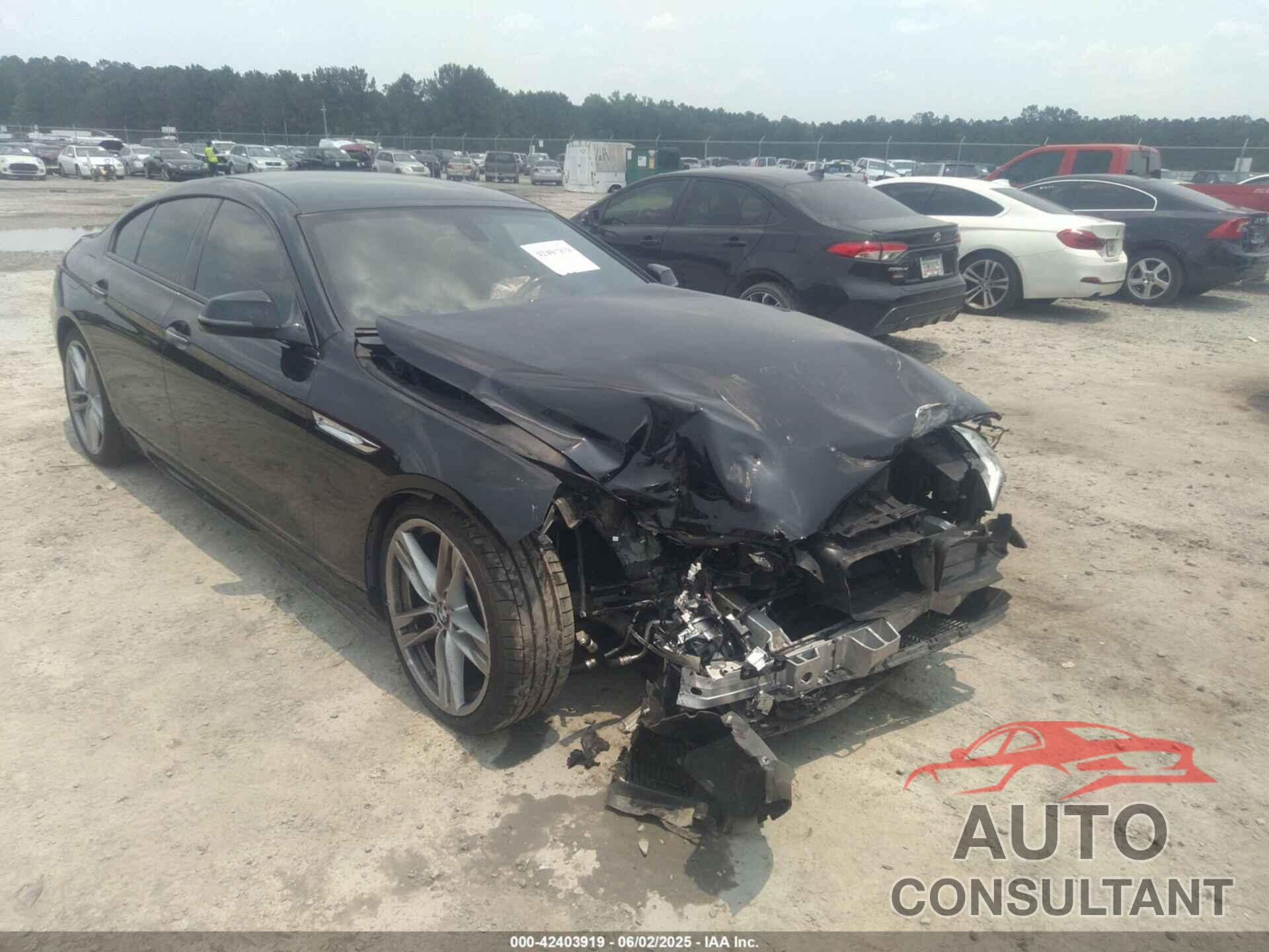 BMW 640I GRAN COUPE 2017 - WBA6D0C54HG639567