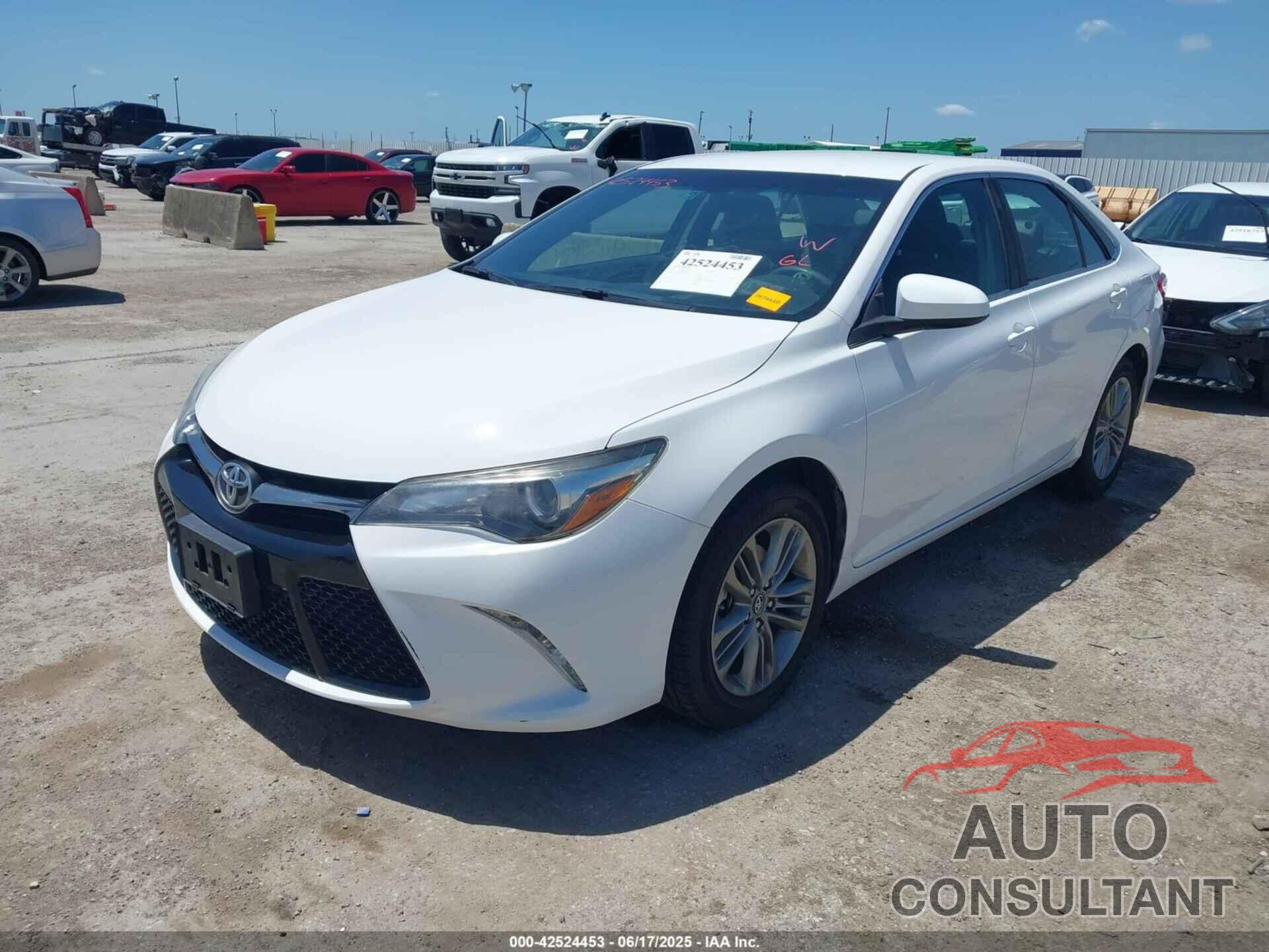 TOYOTA CAMRY 2017 - 4T1BF1FK8HU768654