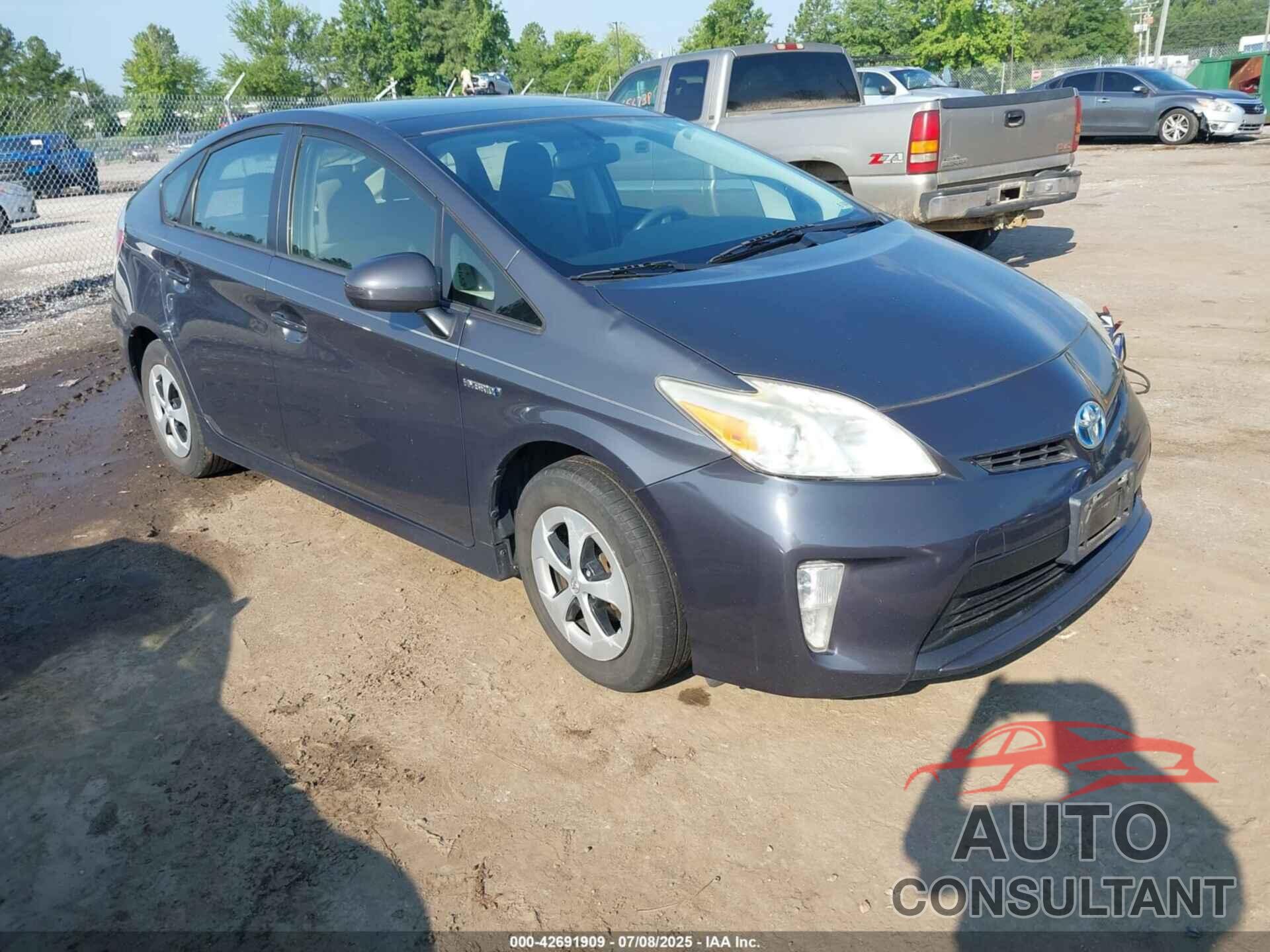 TOYOTA PRIUS 2012 - JTDKN3DU5C1541956