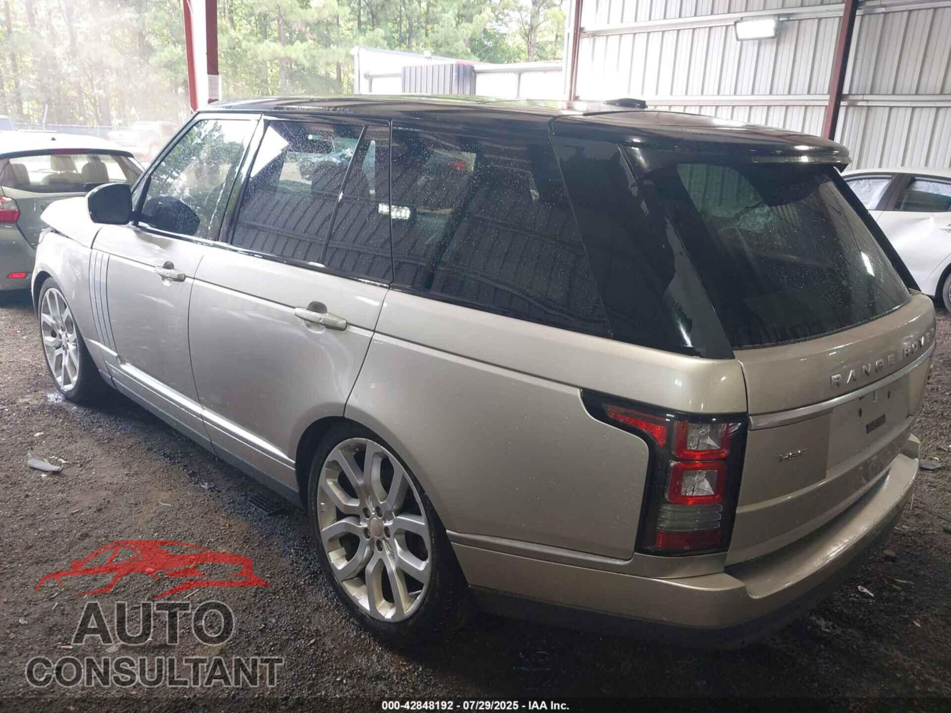 LAND ROVER RANGE ROVER 2015 - SALGS2VF2FA205395