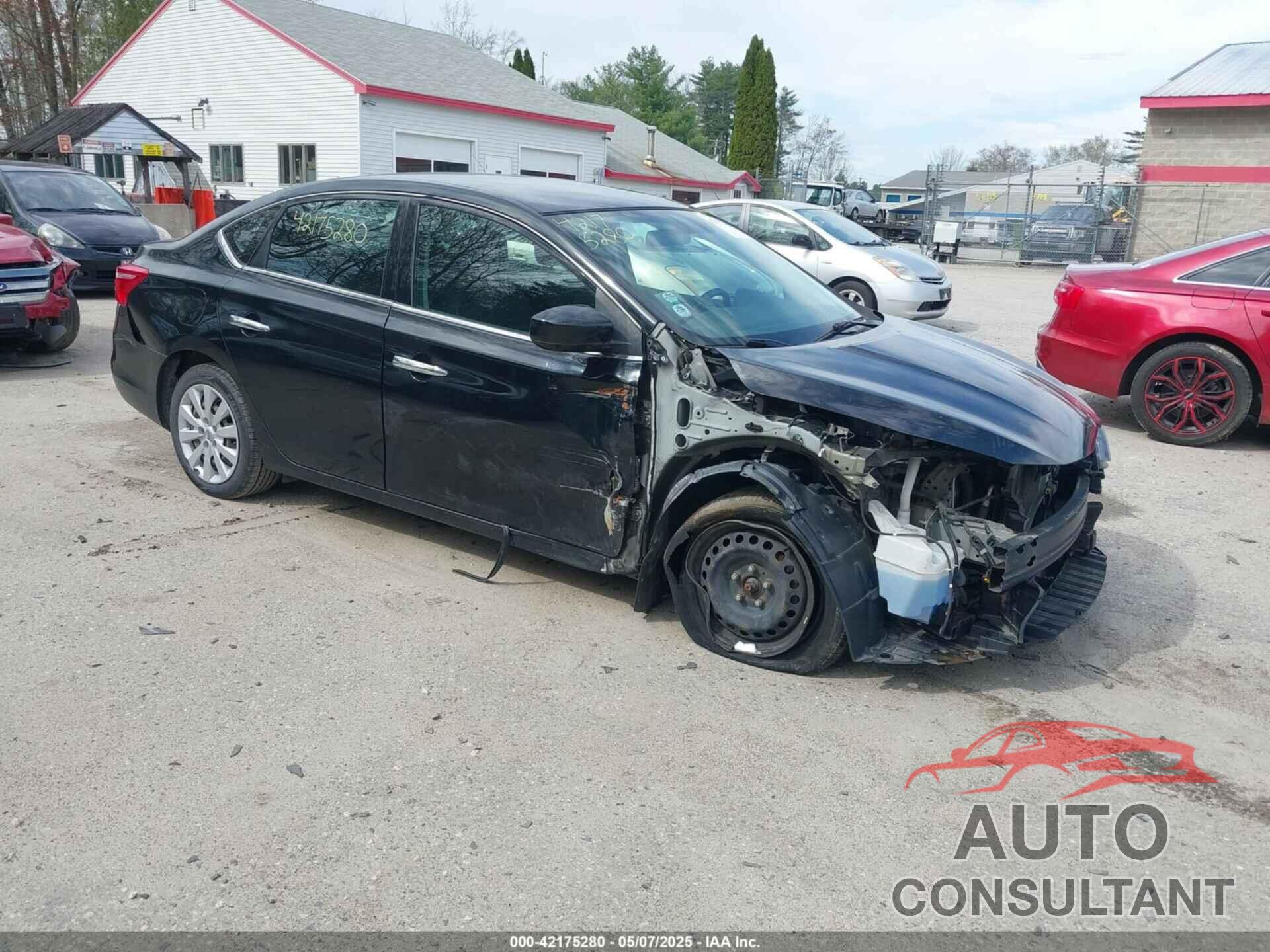 NISSAN SENTRA 2018 - 3N1AB7APXJY271645