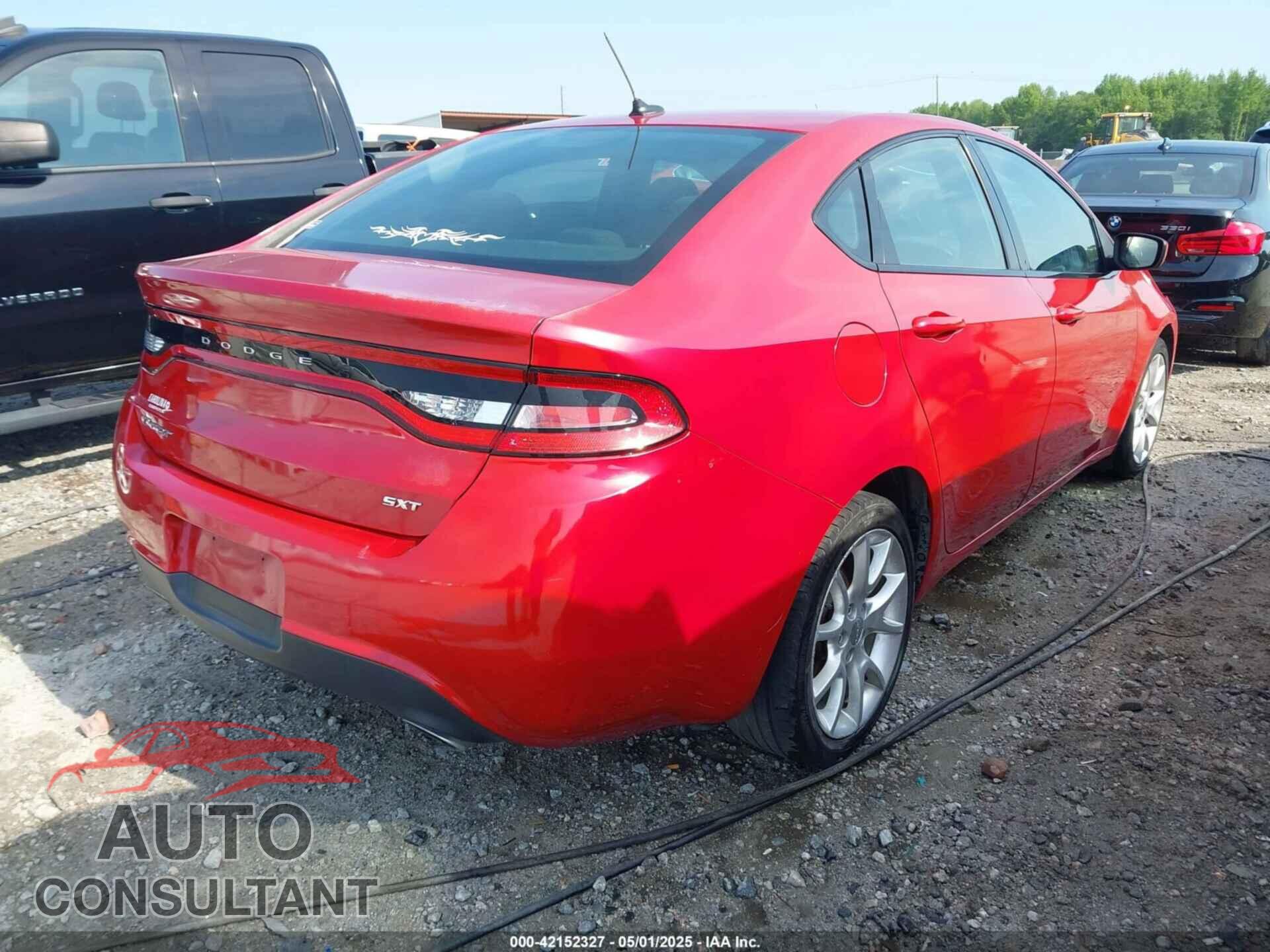 DODGE DART 2013 - 1C3CDFBA5DD330620