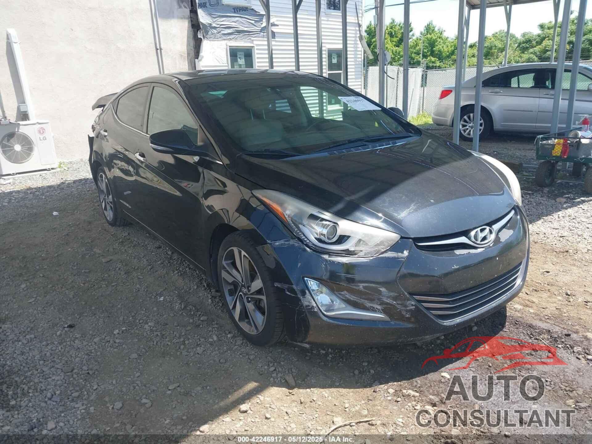 HYUNDAI ELANTRA 2015 - KMHDH4AE9FU359677