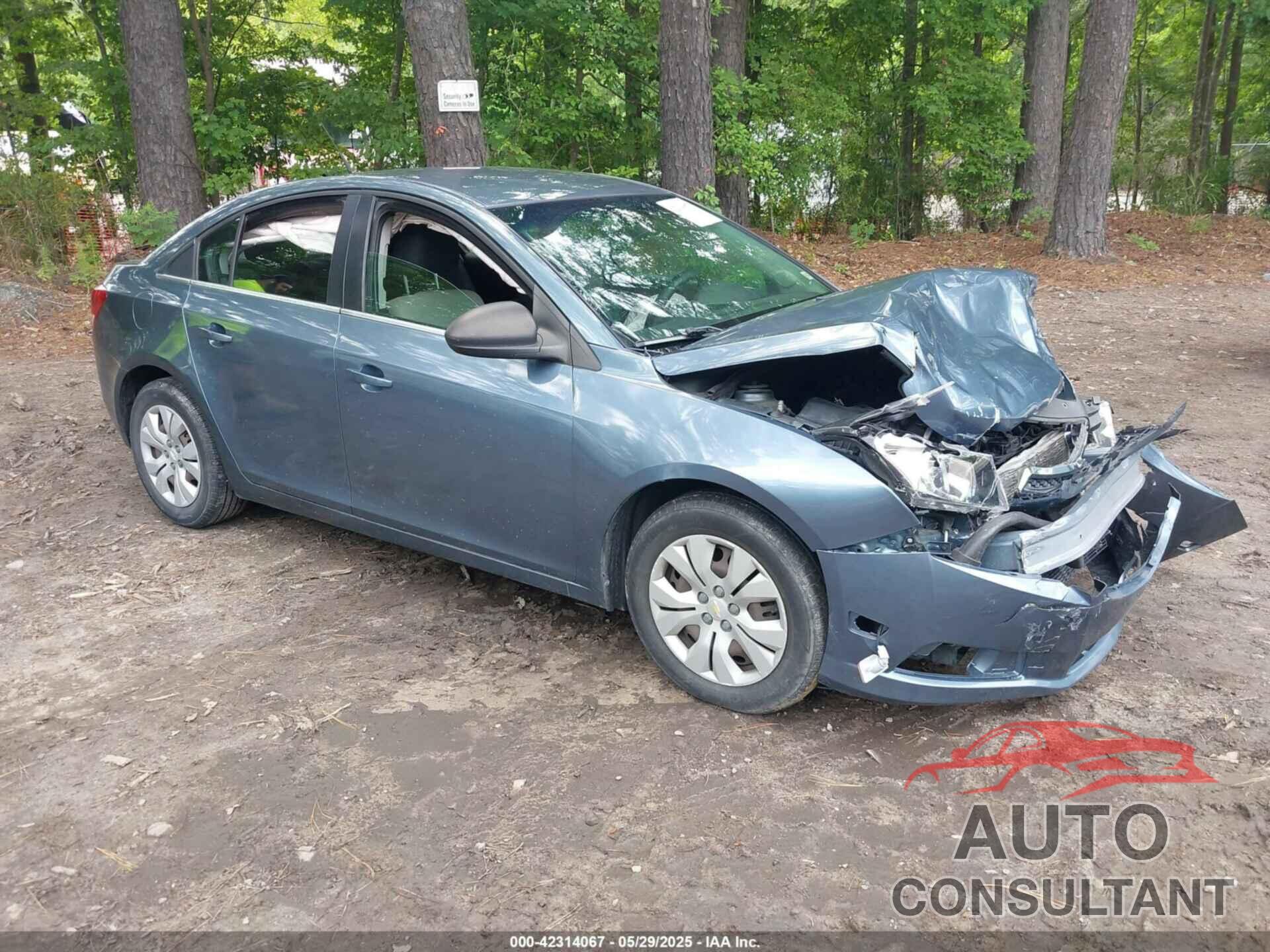 CHEVROLET CRUZE 2012 - 1G1PC5SH6C7252426