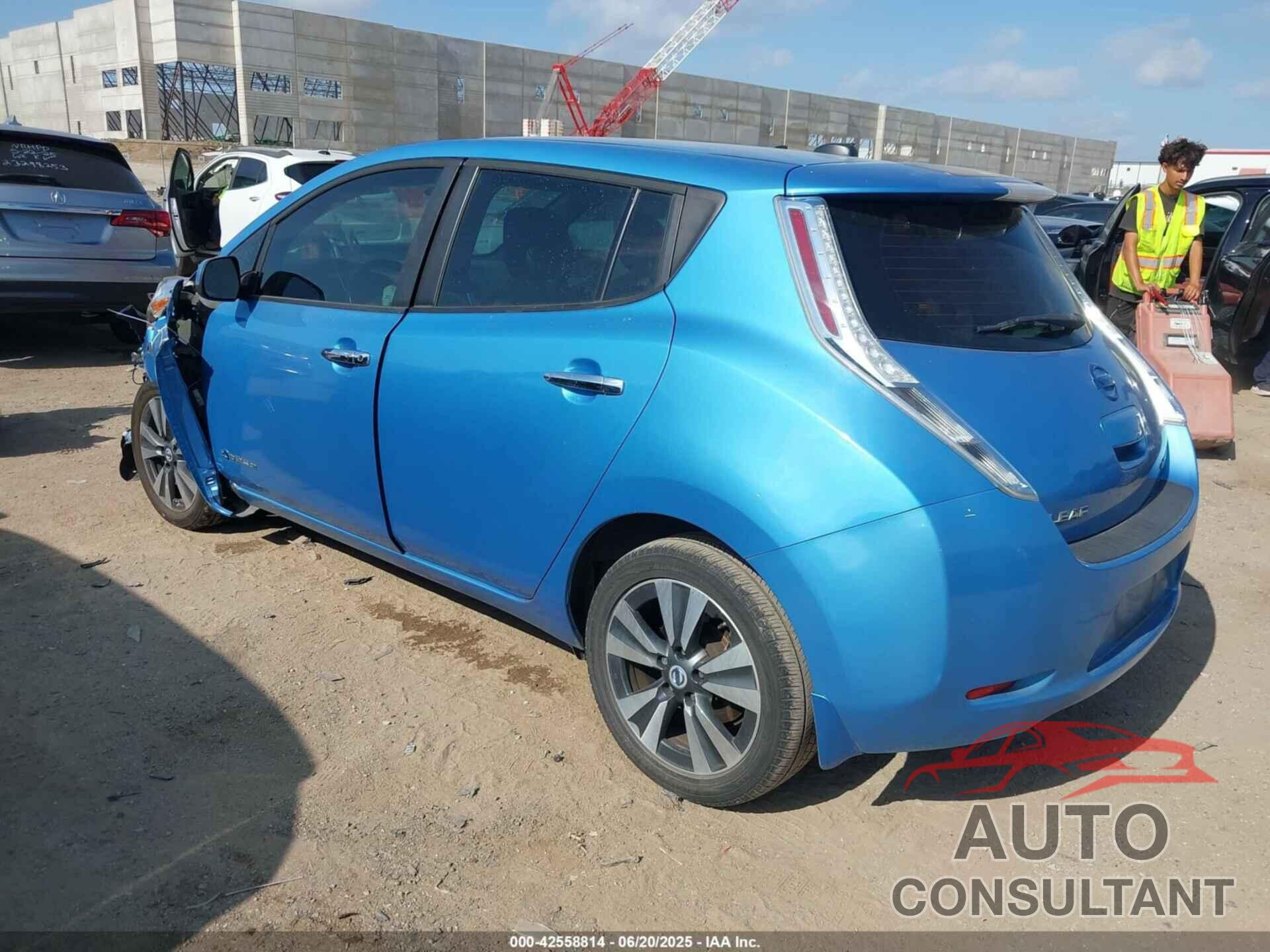 NISSAN LEAF 2013 - 1N4AZ0CP8DC406797