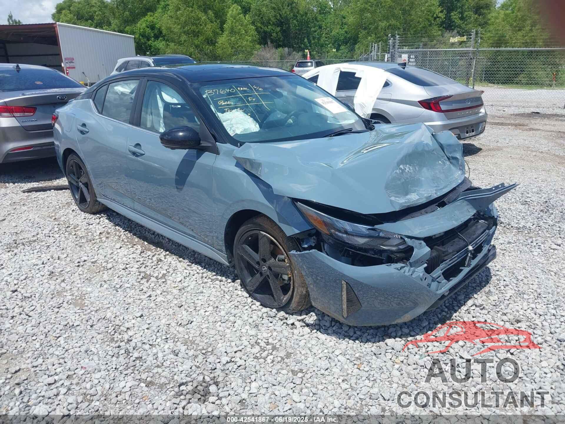 NISSAN SENTRA 2025 - 3N1AB8DV8SY282824