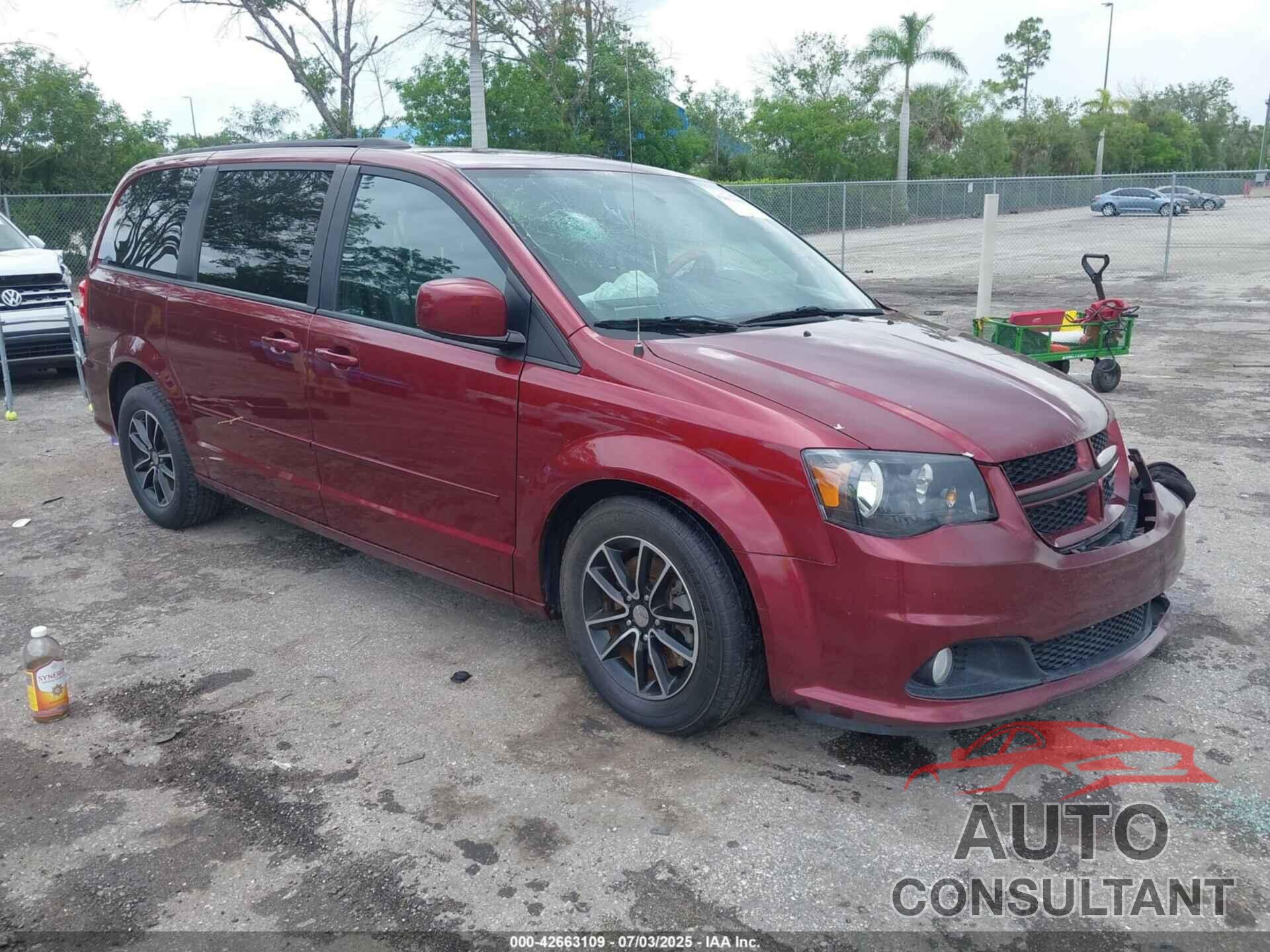 DODGE GRAND CARAVAN 2017 - 2C4RDGEG6HR842417
