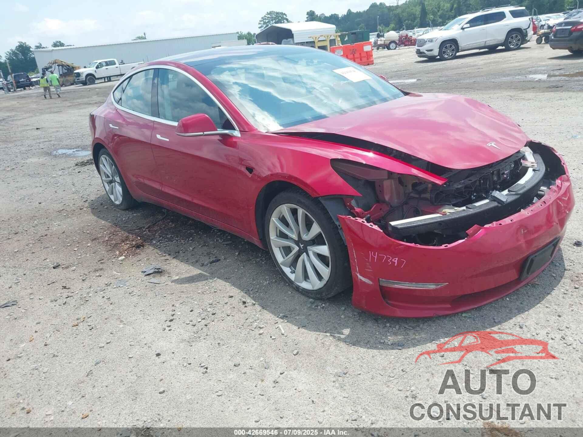 TESLA MODEL 3 2018 - 5YJ3E1EB2JF133392