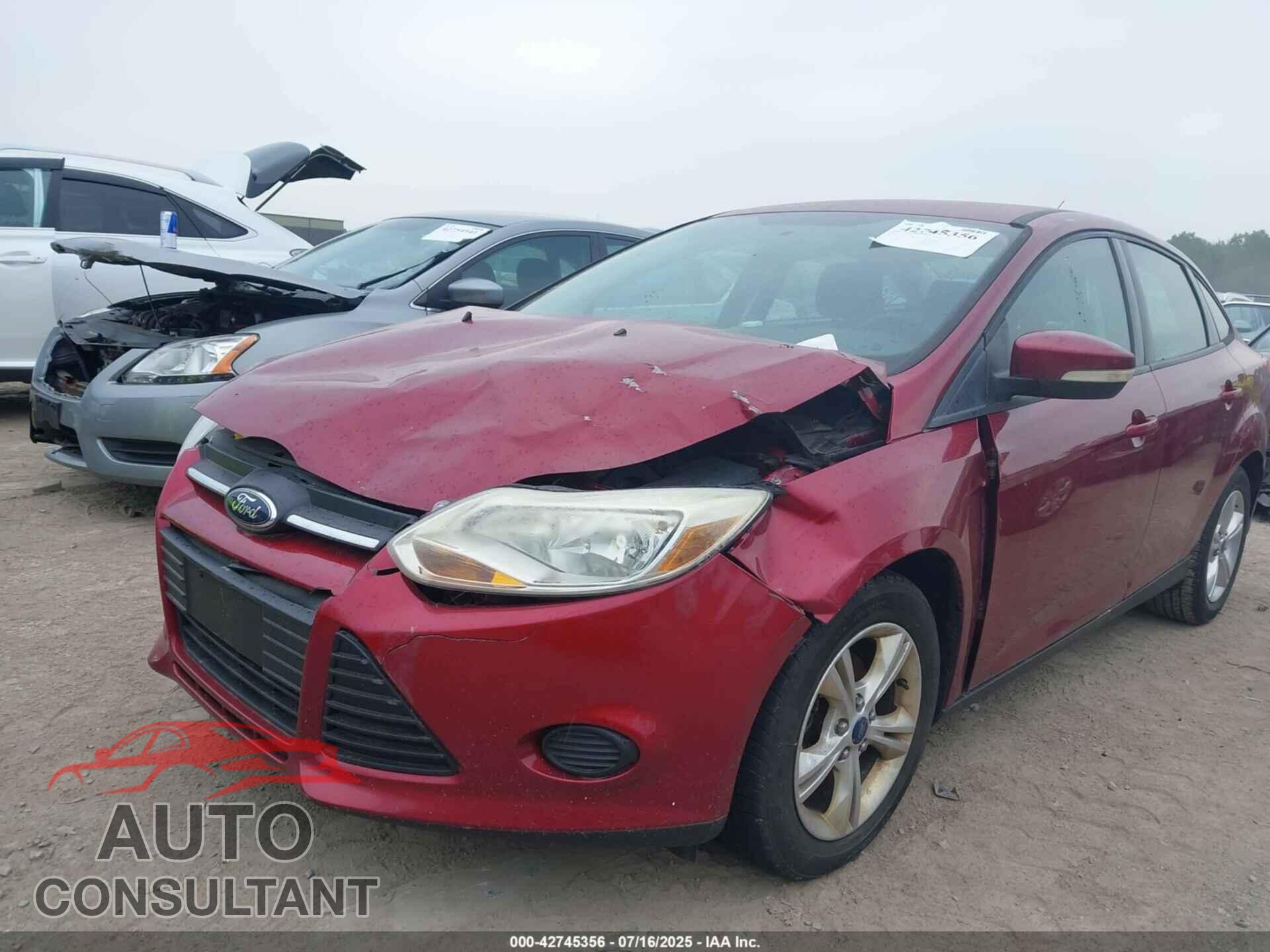 FORD FOCUS 2013 - 1FADP3F26DL156688