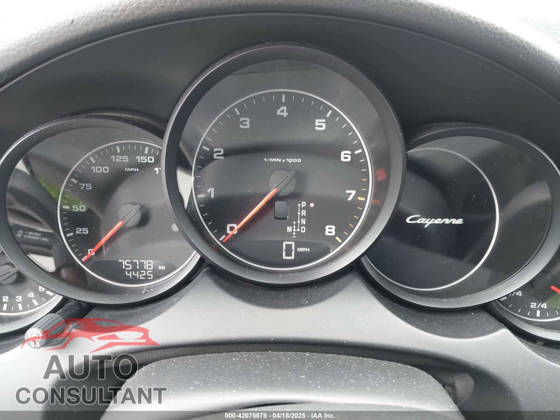 PORSCHE CAYENNE 2011 - WP1AA2A2XBLA05624