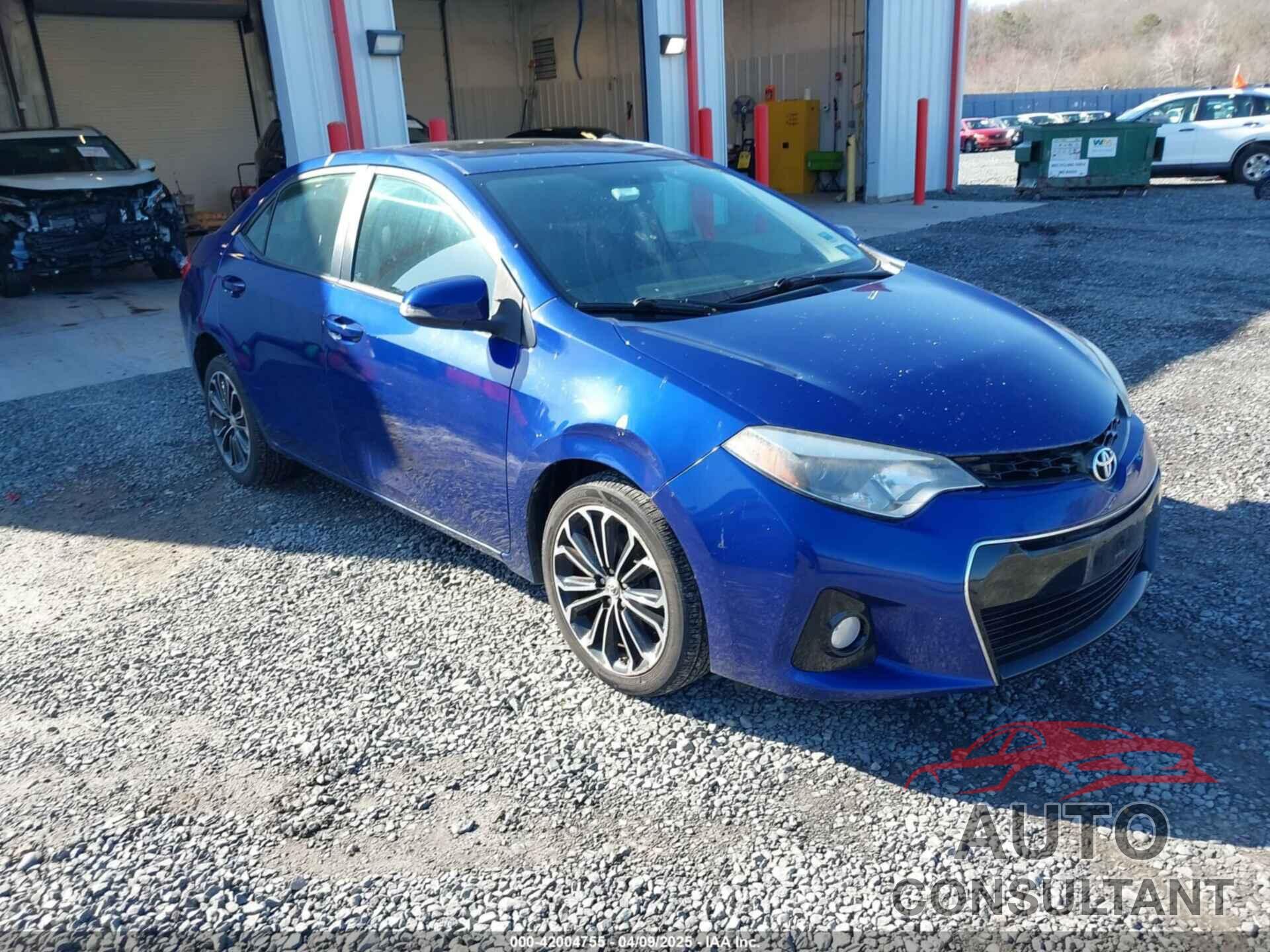 TOYOTA COROLLA 2015 - 2T1BURHE0FC362717