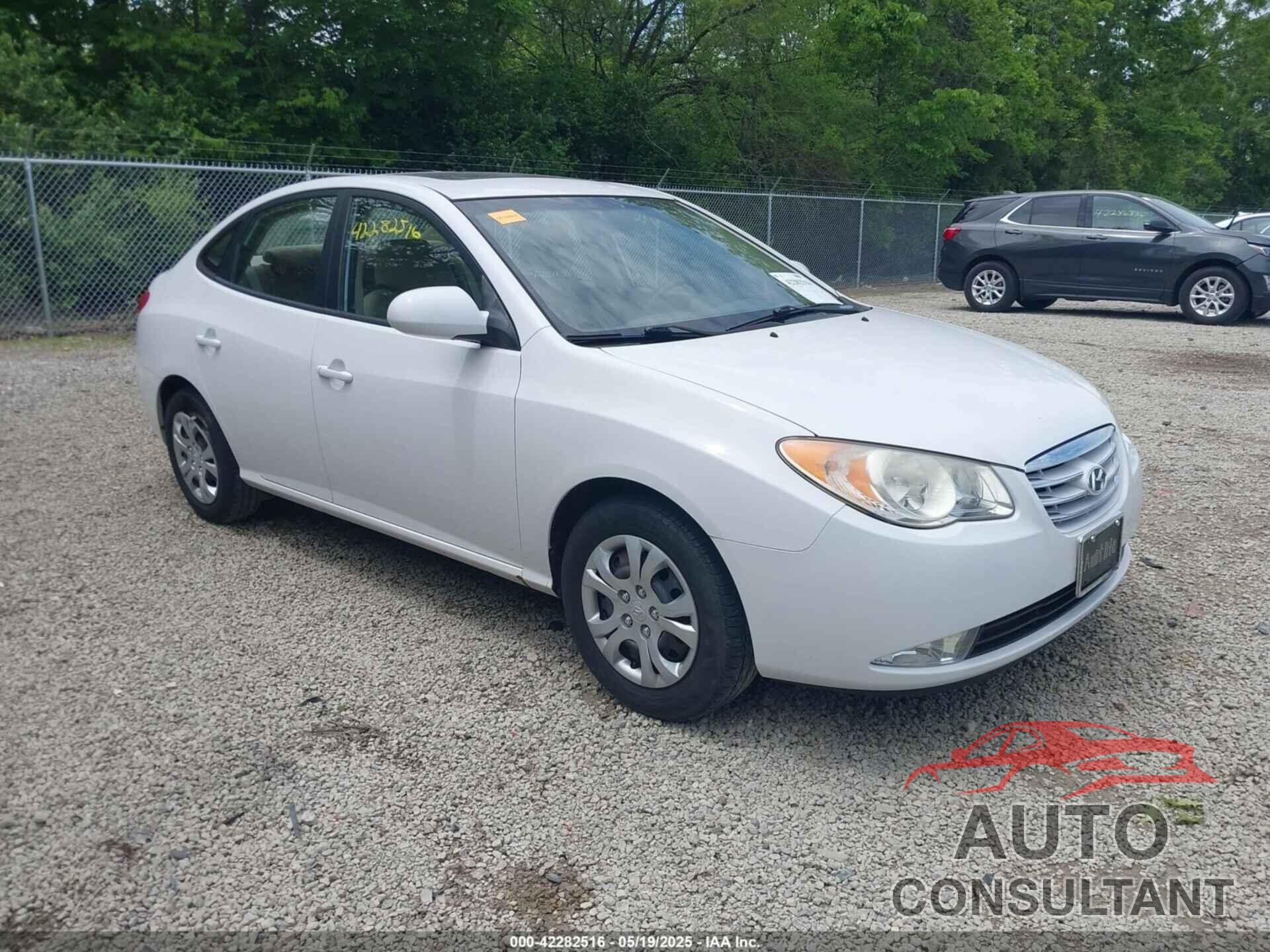 HYUNDAI ELANTRA 2010 - KMHDU4AD9AU957165