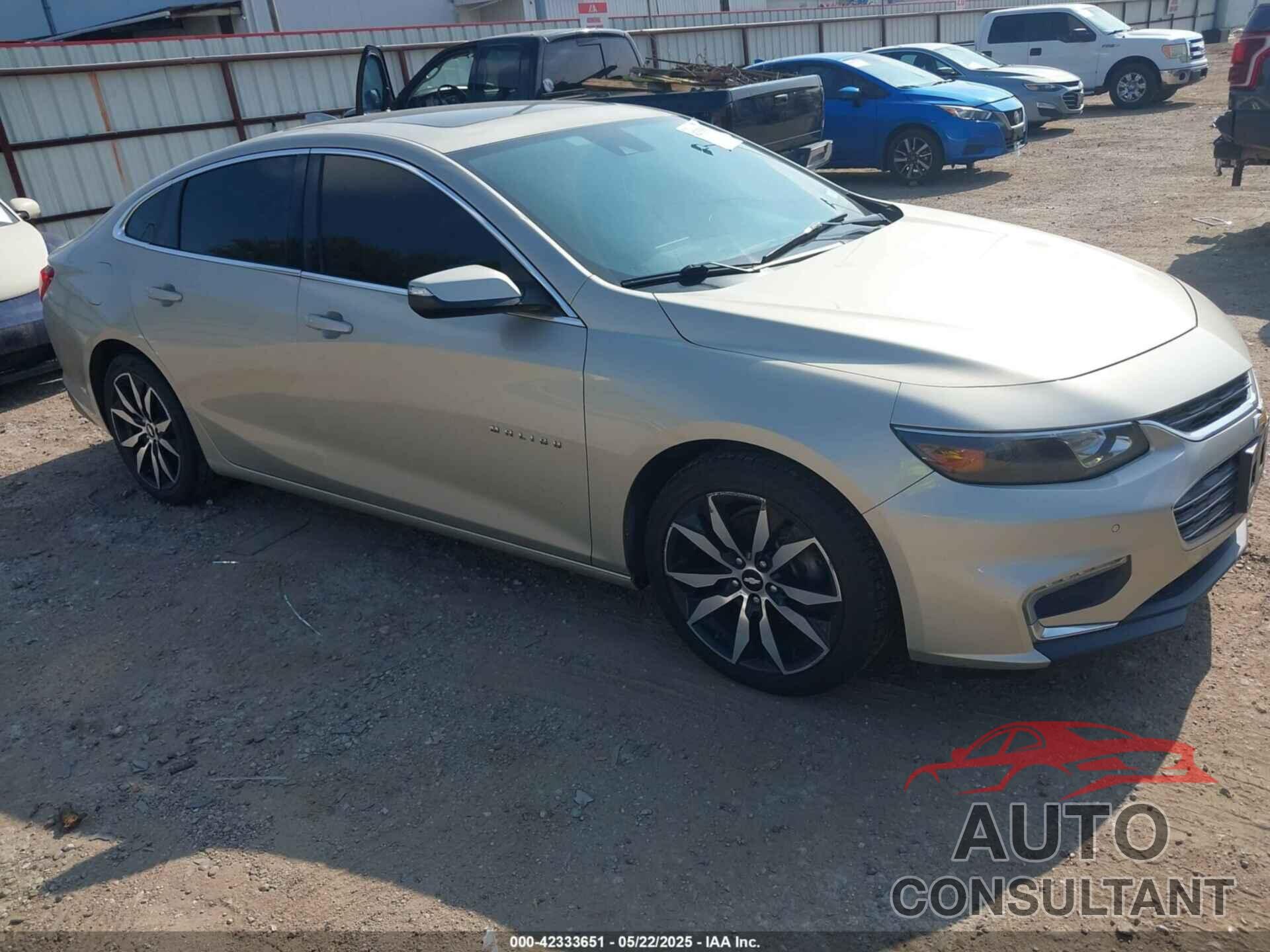 CHEVROLET MALIBU 2016 - 1G1ZE5ST0GF251145